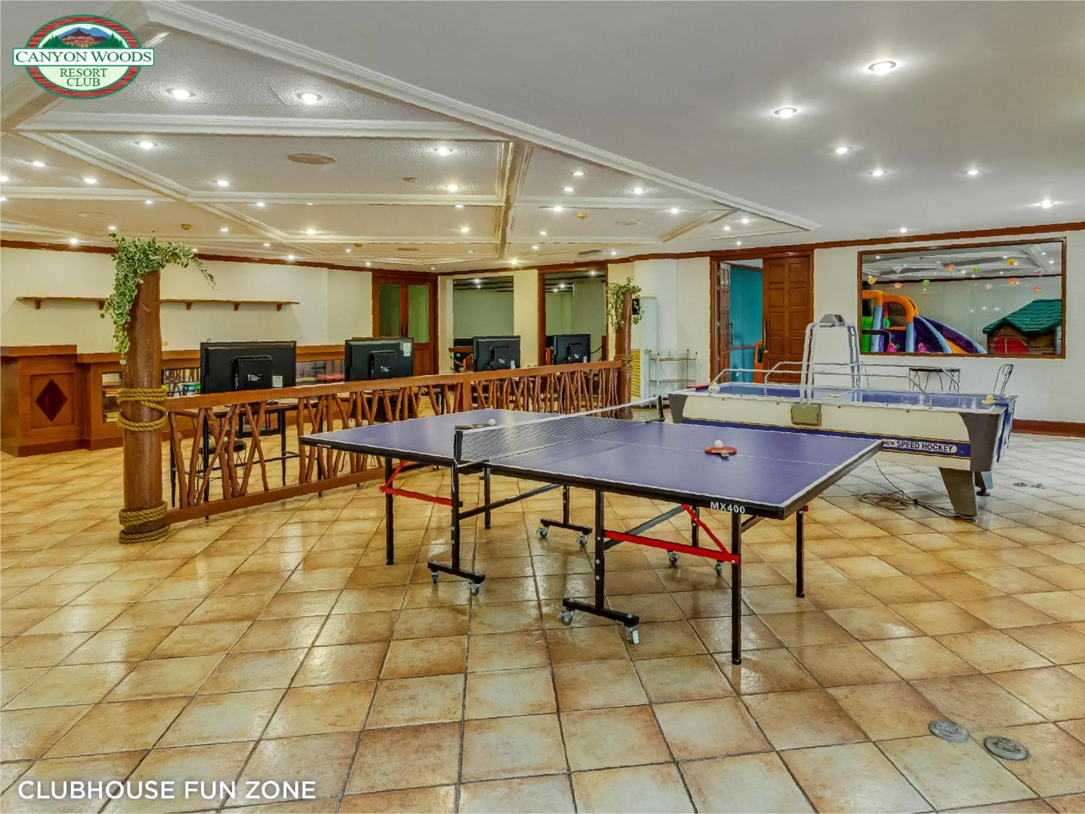 Game Room in Canyon Woods Resort Club Tagaytay