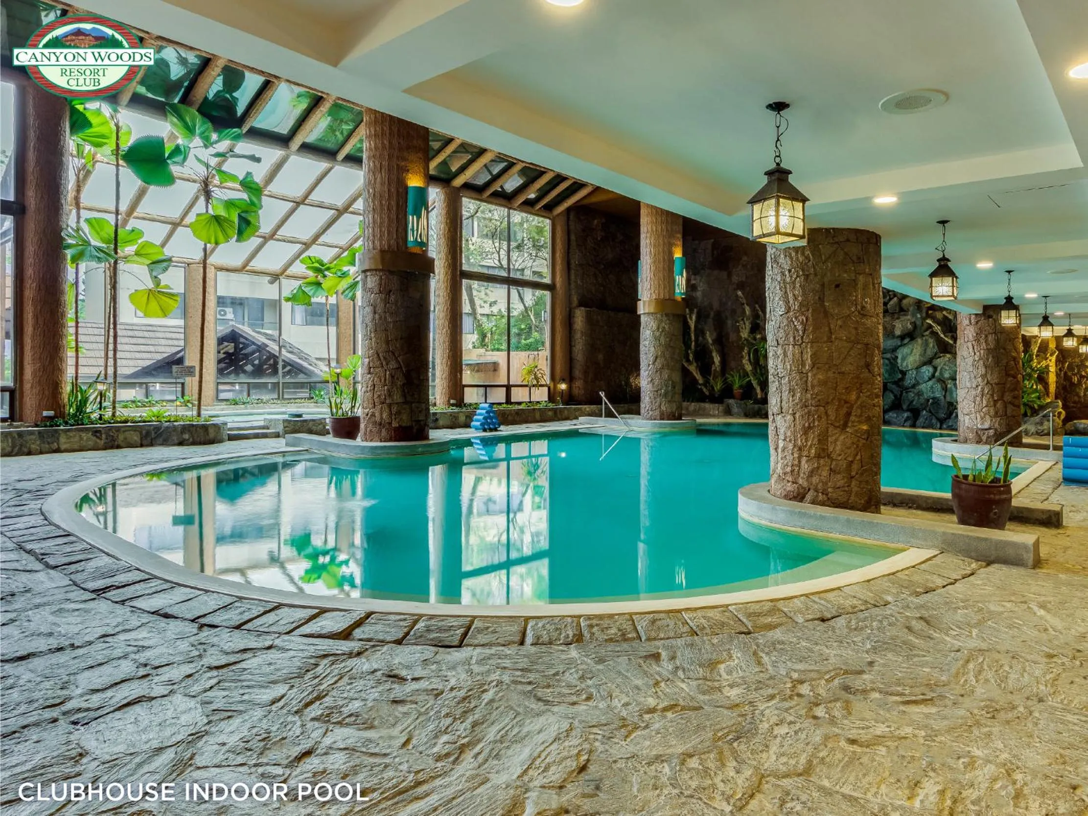 Swimming pool in Canyon Woods Resort Club Tagaytay