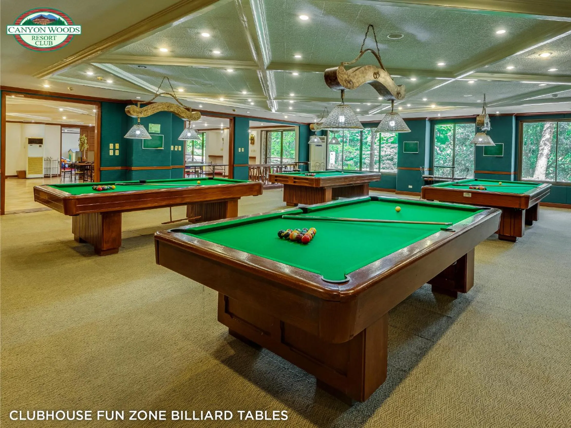 Billiard in Canyon Woods Resort Club Tagaytay