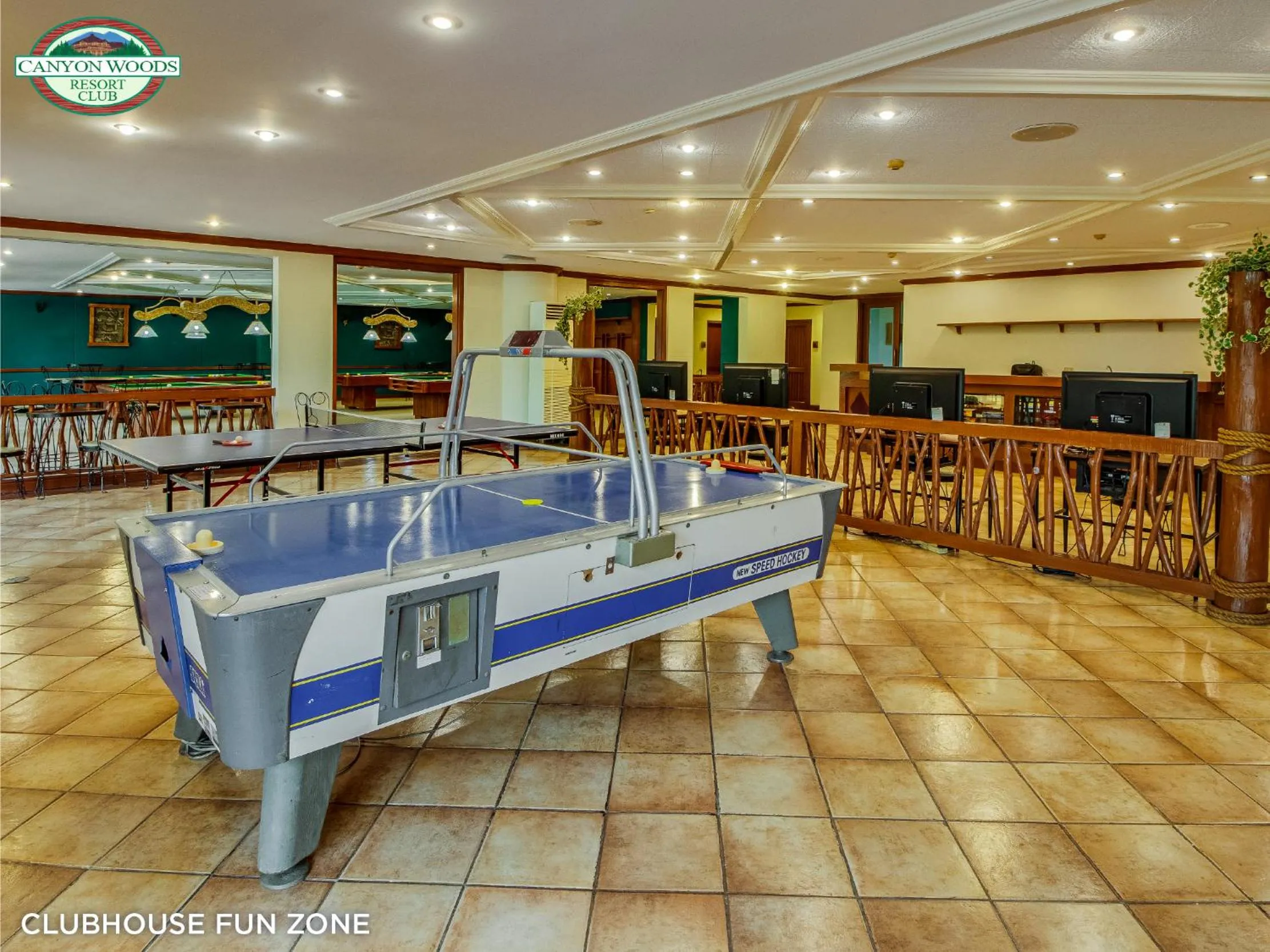 Game Room in Canyon Woods Resort Club Tagaytay