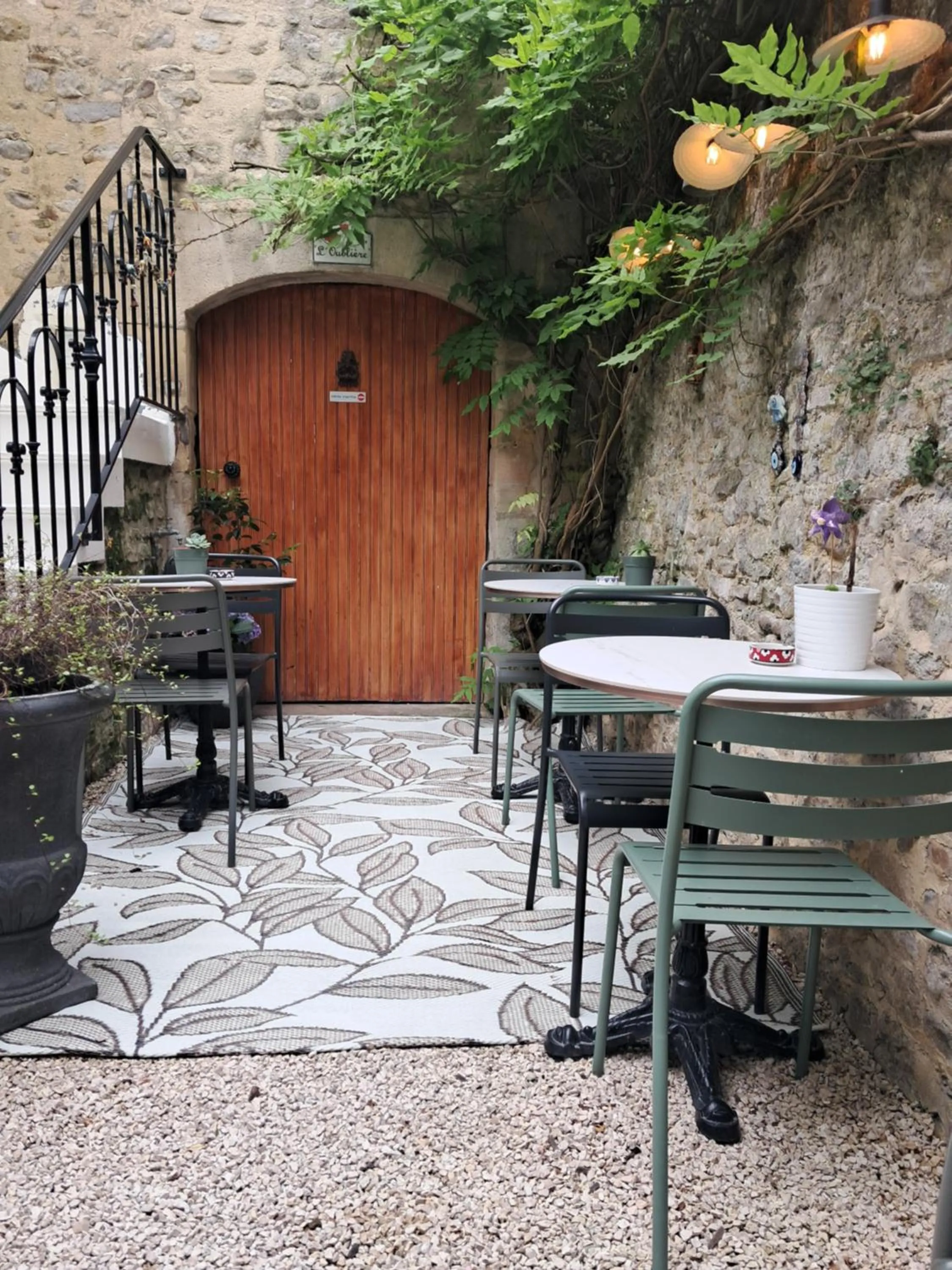 Patio in Le Clos de la Chapelle Bayeux