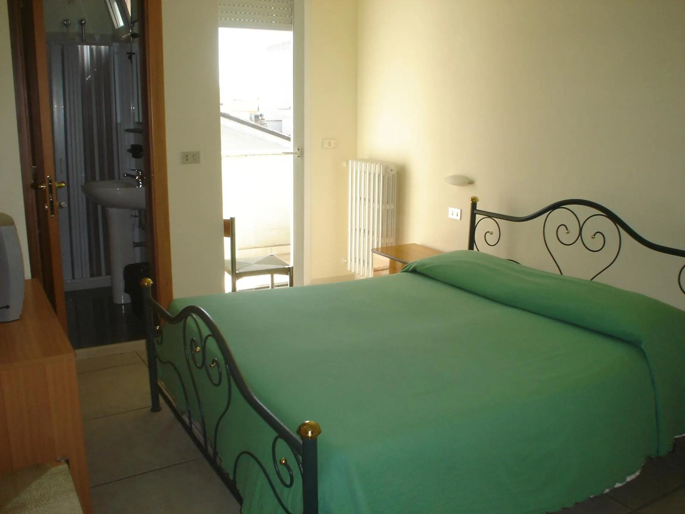 Bed in Hotel Esperia