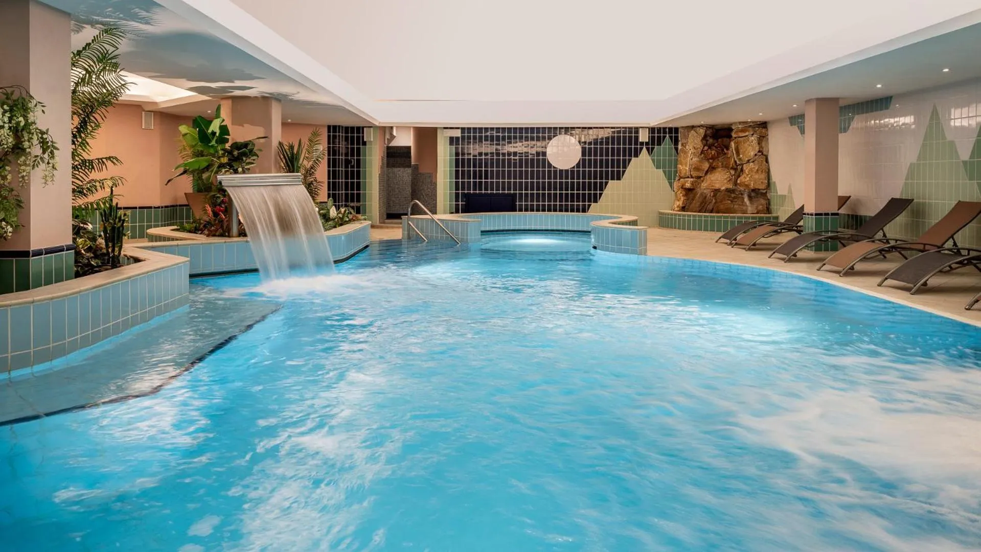 Pool view in Hotel Residence 3 Signori