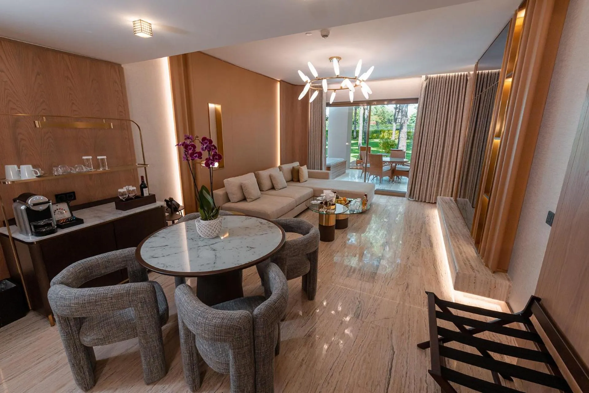 Living room in Gloria Serenity Resort