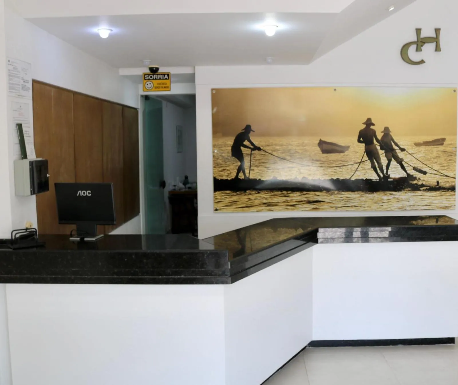 Lobby or reception in Canas Gold Praia Hotel