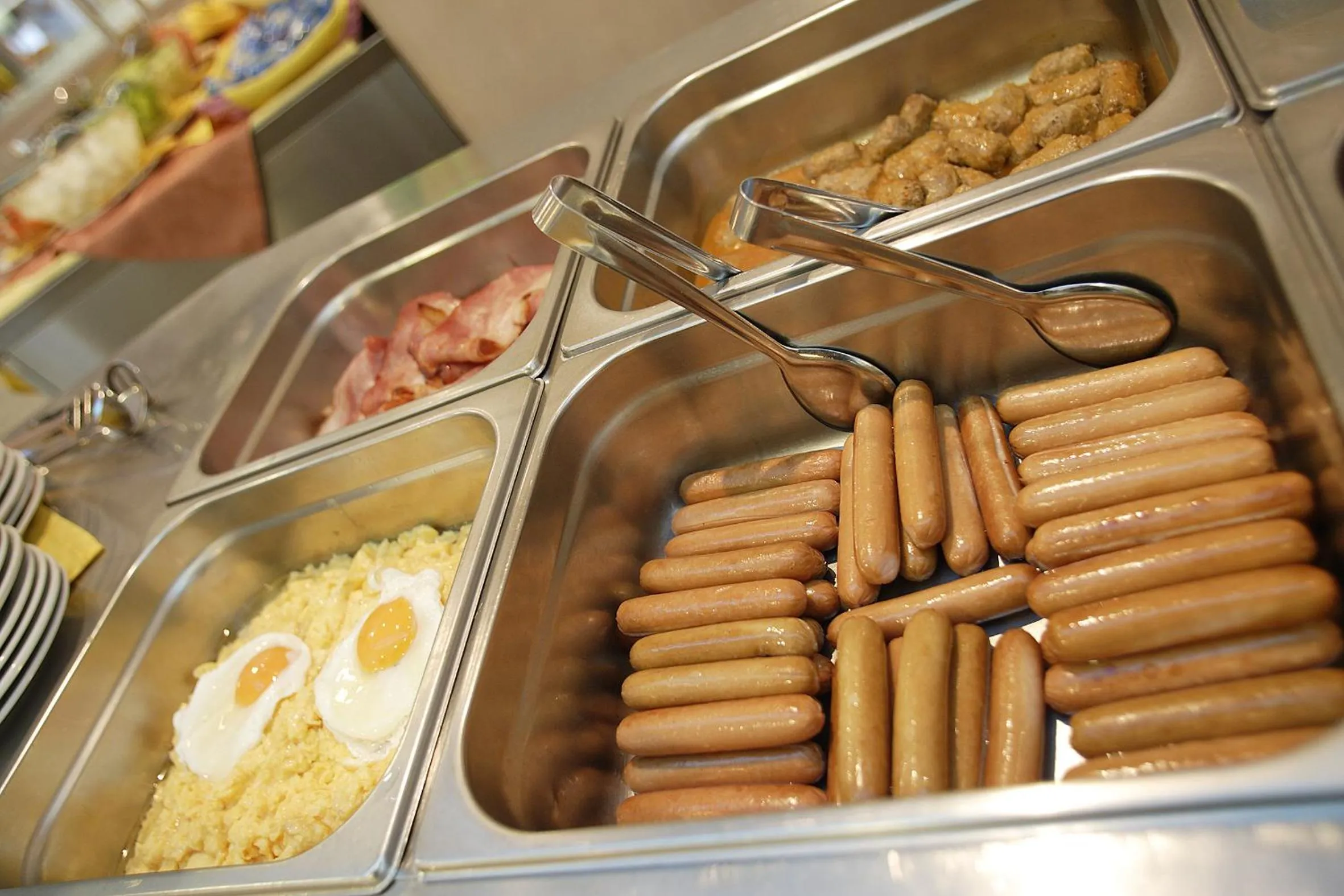 Buffet breakfast in International Beach Hotel