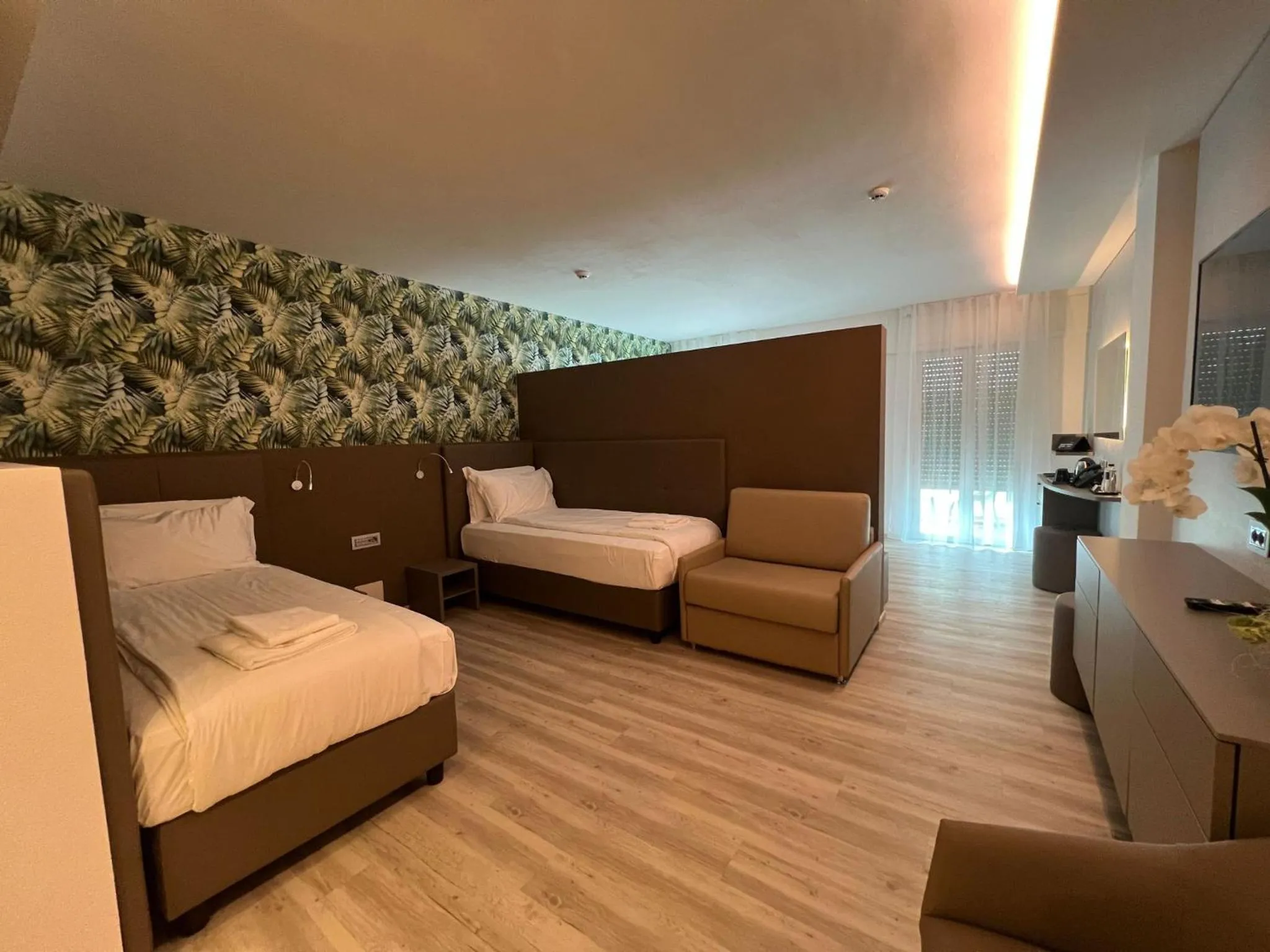 Photo of the whole room, Bed in International Beach Hotel