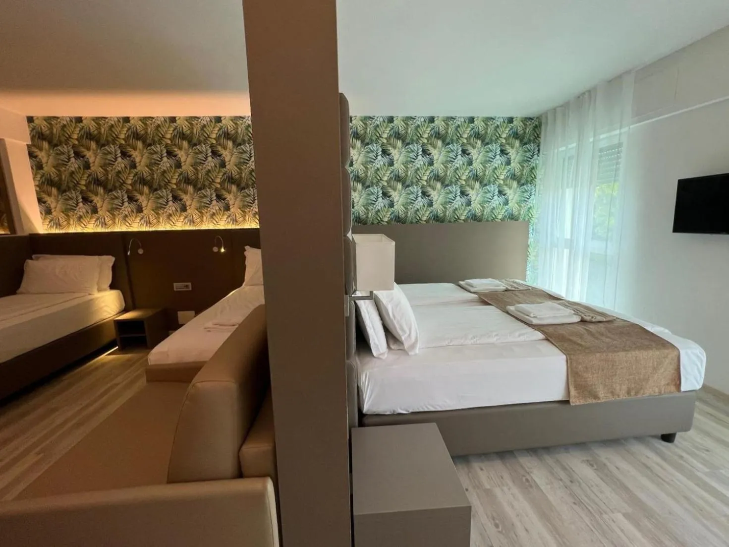 Photo of the whole room, Bed in International Beach Hotel