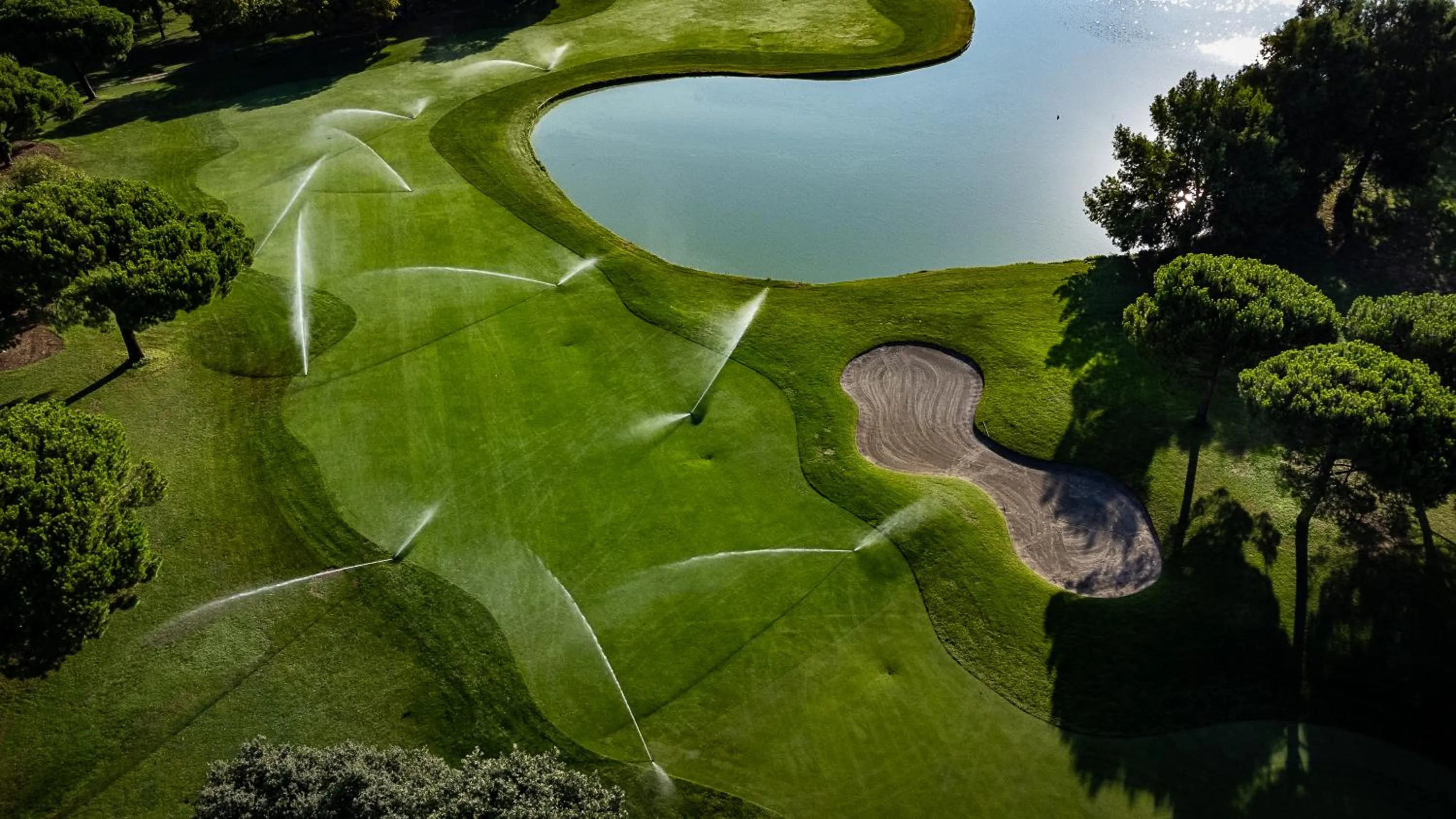 Golfcourse in Hotel Golf Inn