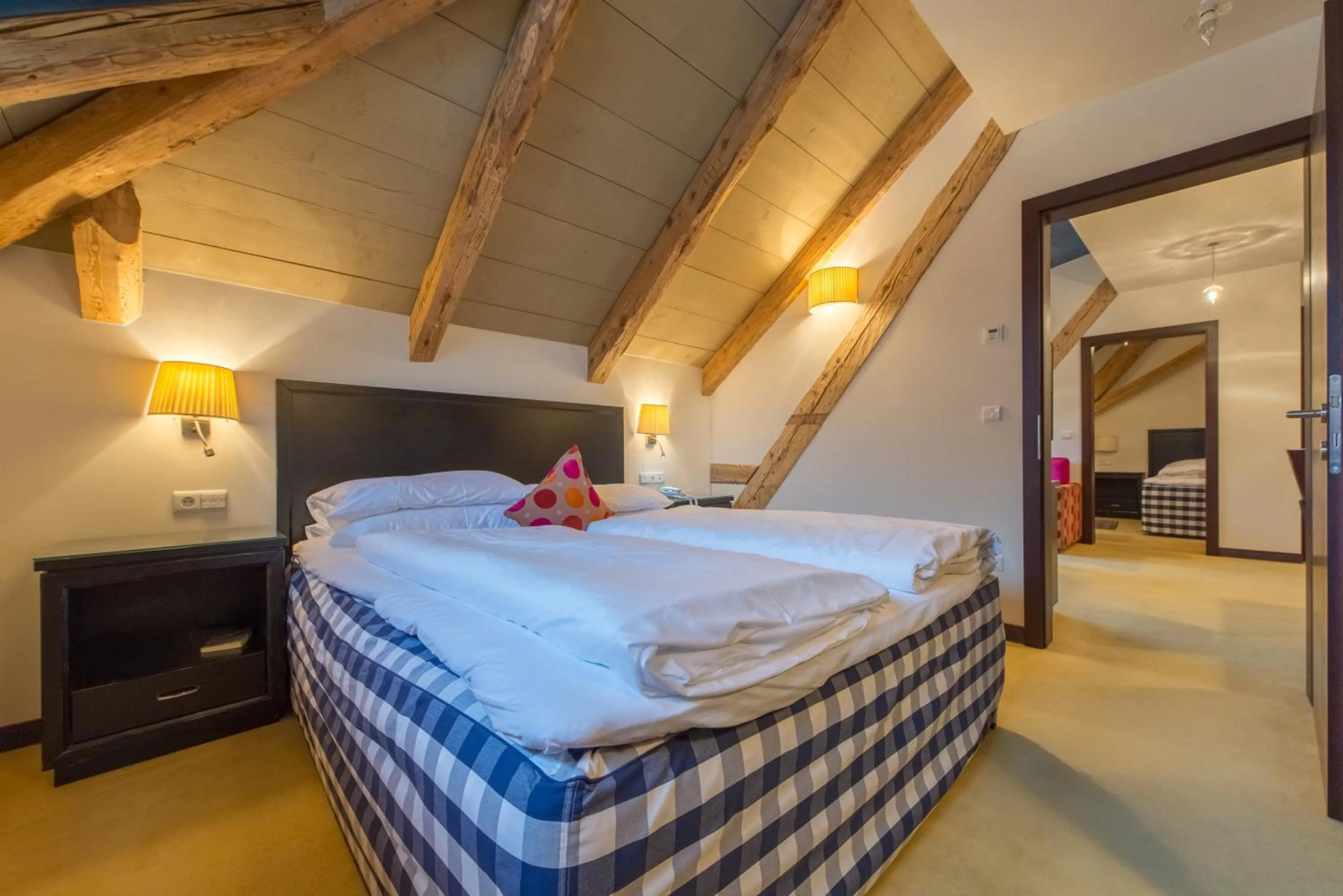 Bed in Adler Suite & Stube