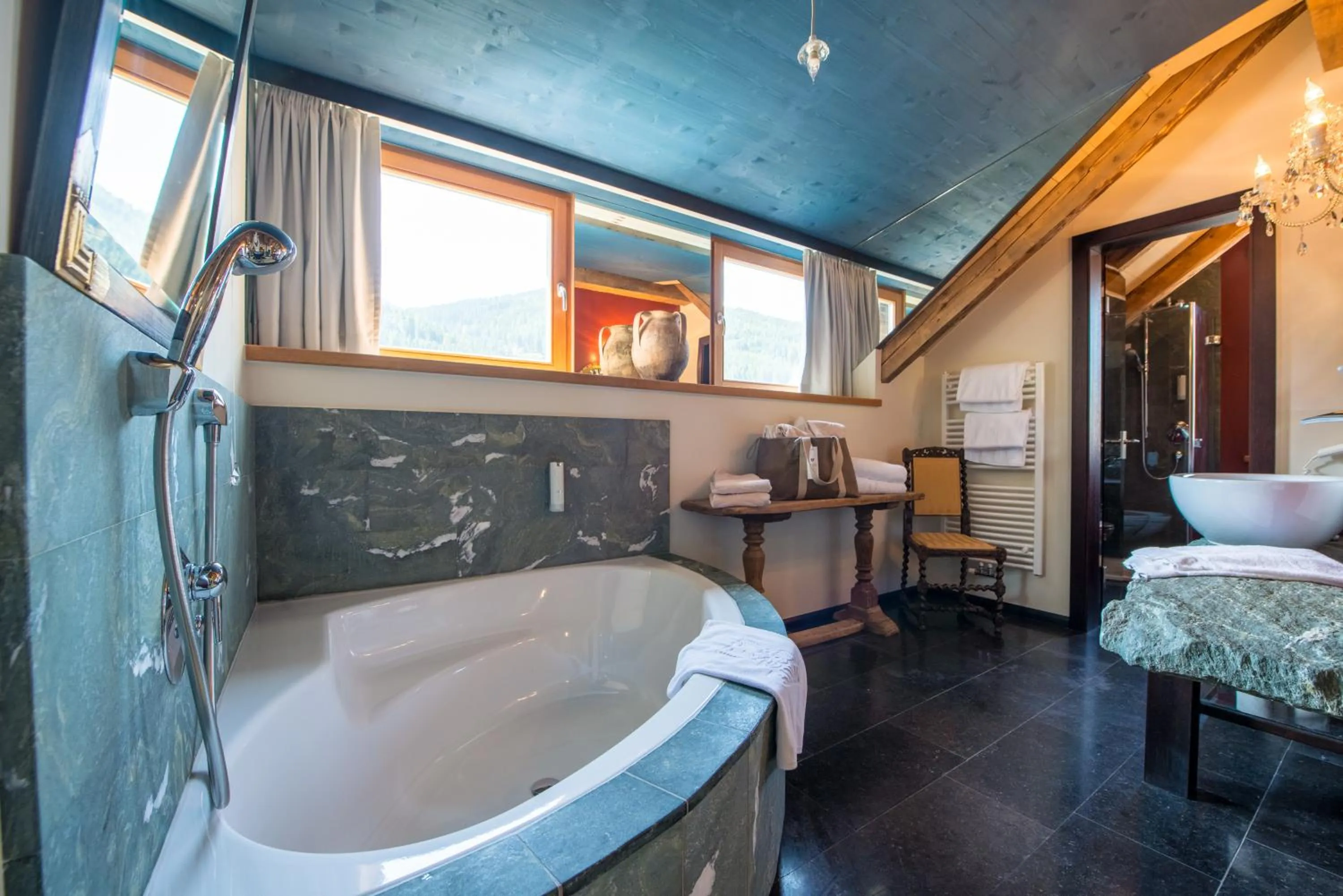 Bed in Adler Suite & Stube