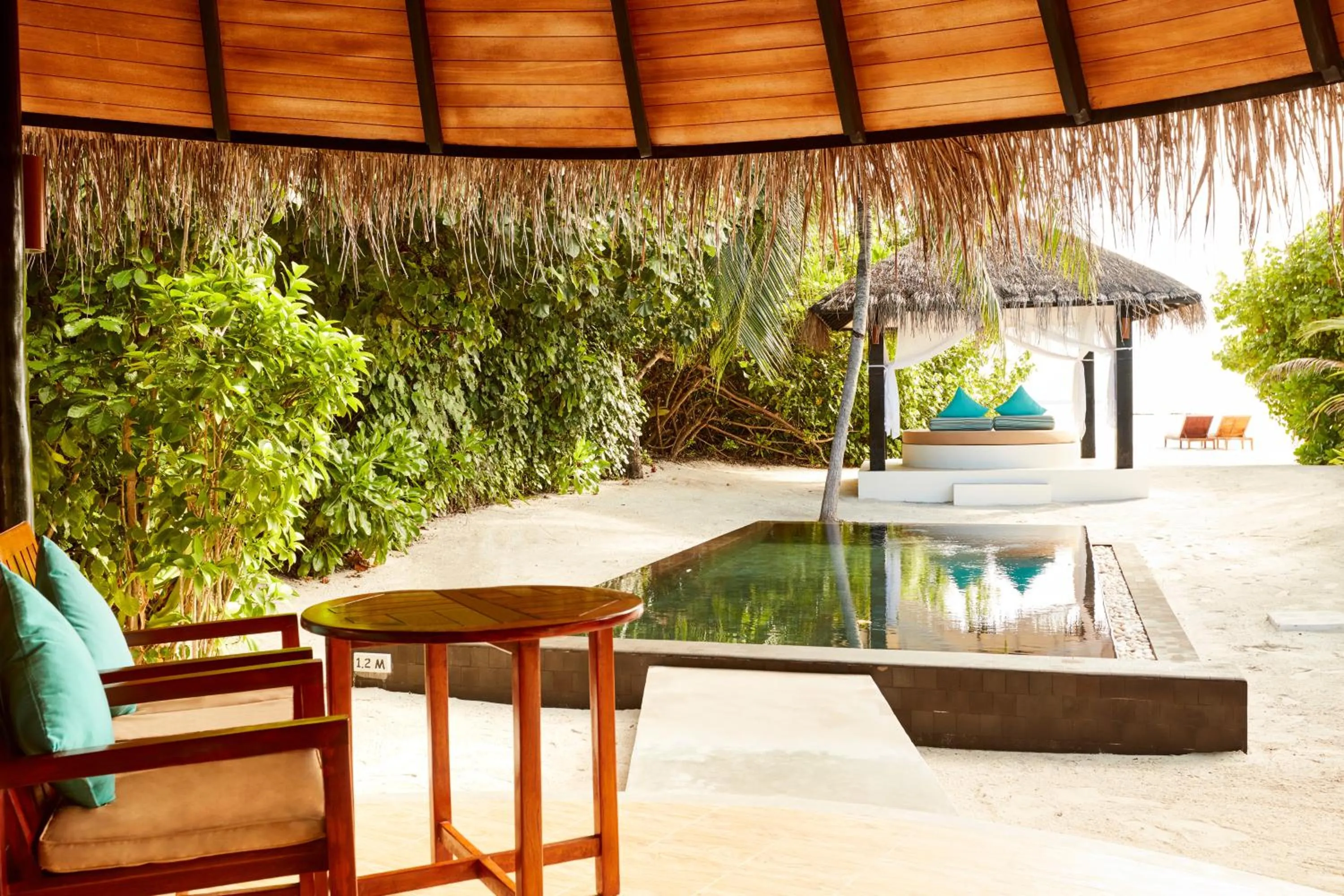 Balcony/Terrace in Sun Siyam Iru Fushi with Free Transfer