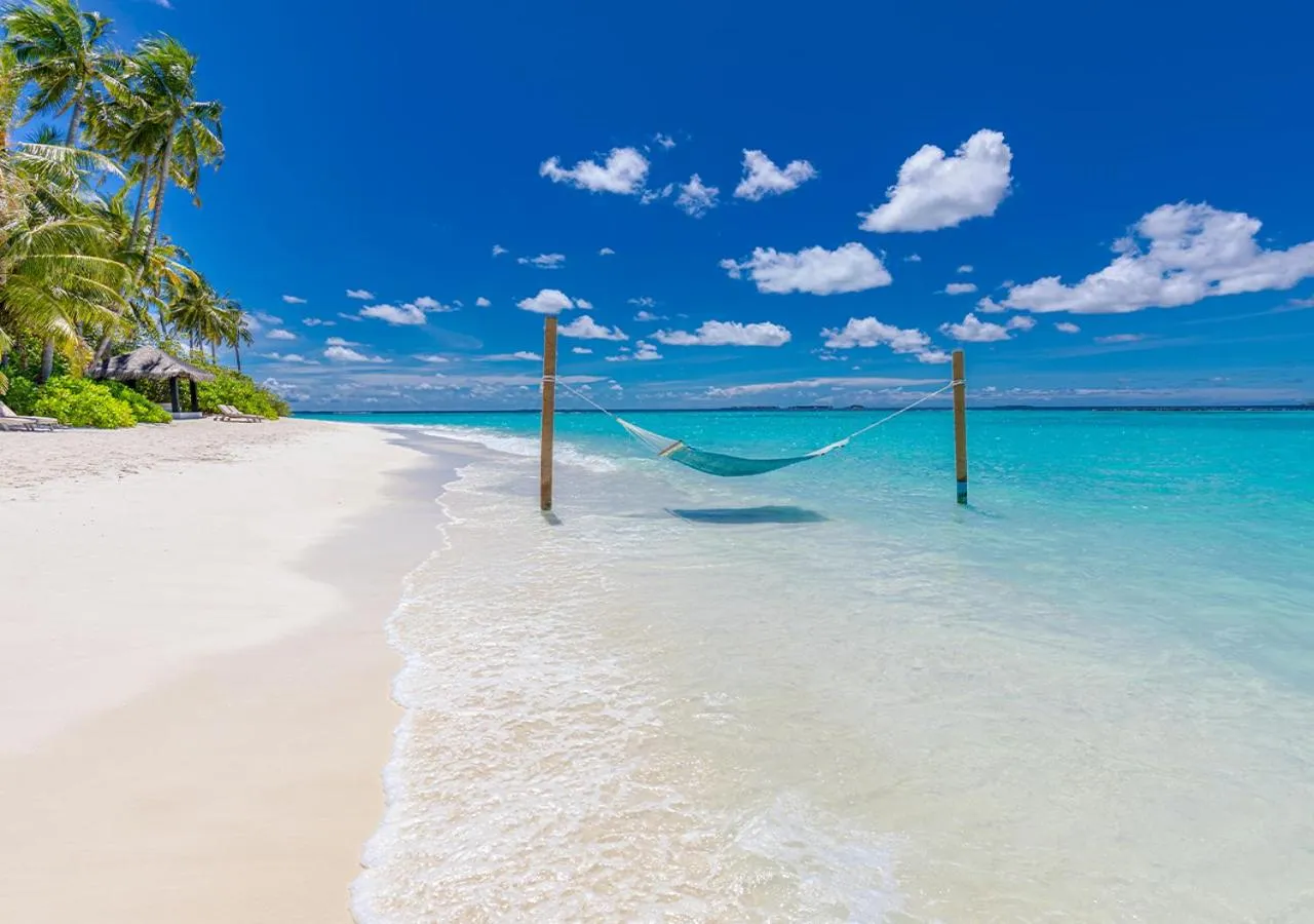 Beach in Sun Siyam Iru Fushi with Free Transfer