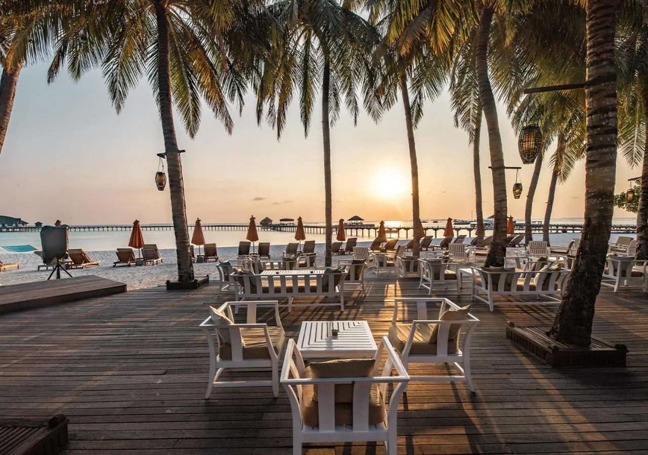 Lounge or bar in Sun Siyam Iru Fushi with Free Transfer