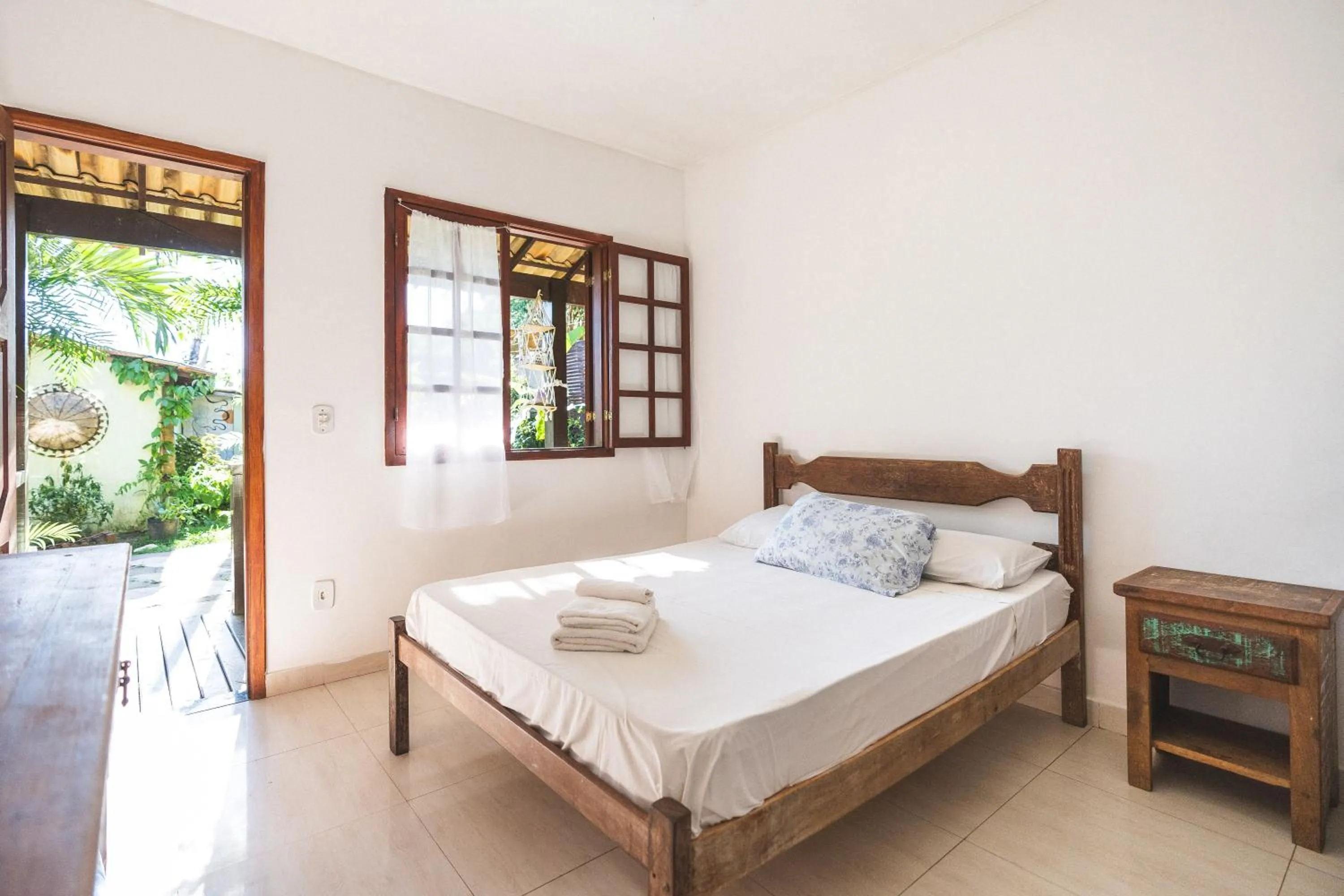 Bed in POUSADA ENCANTO DO AMOR