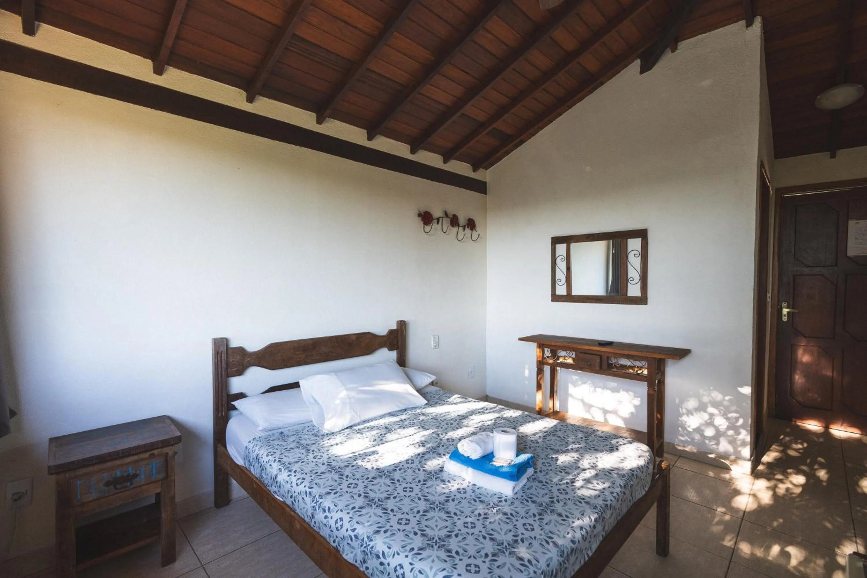 Bed in POUSADA ENCANTO DO AMOR