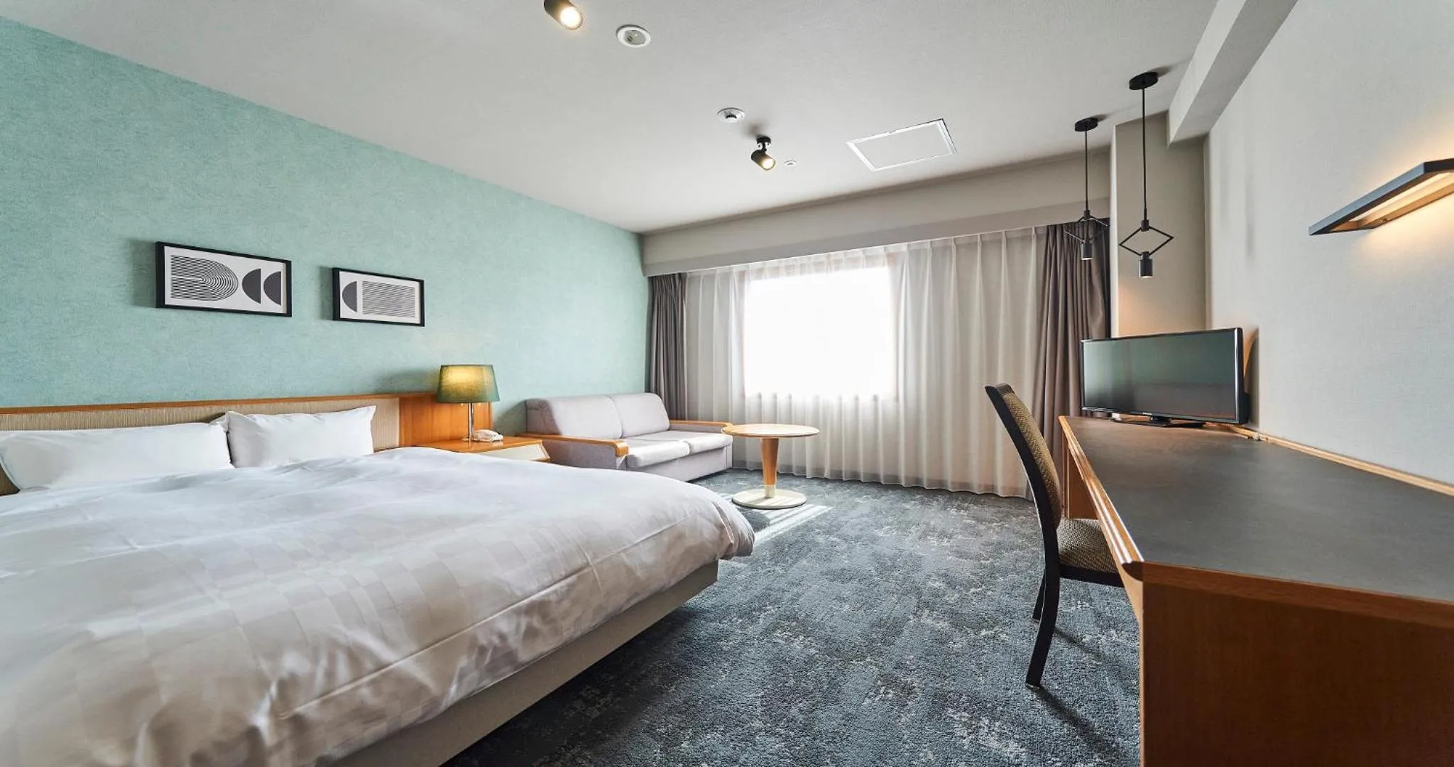 Photo of the whole room, Bed in Hotel Grand Ciel Hanamaki
