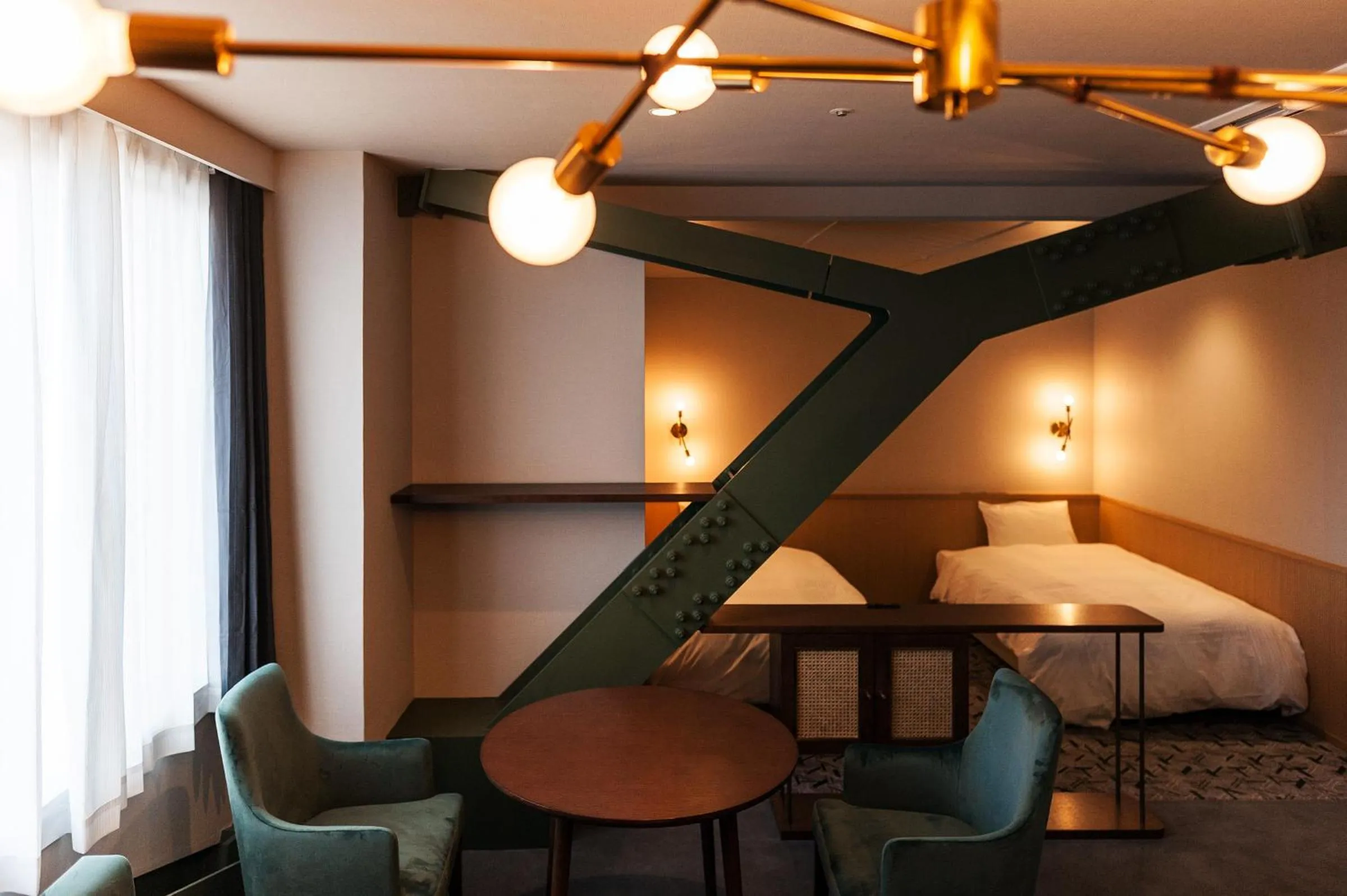 Bed in Mito Sannomaru Hotel