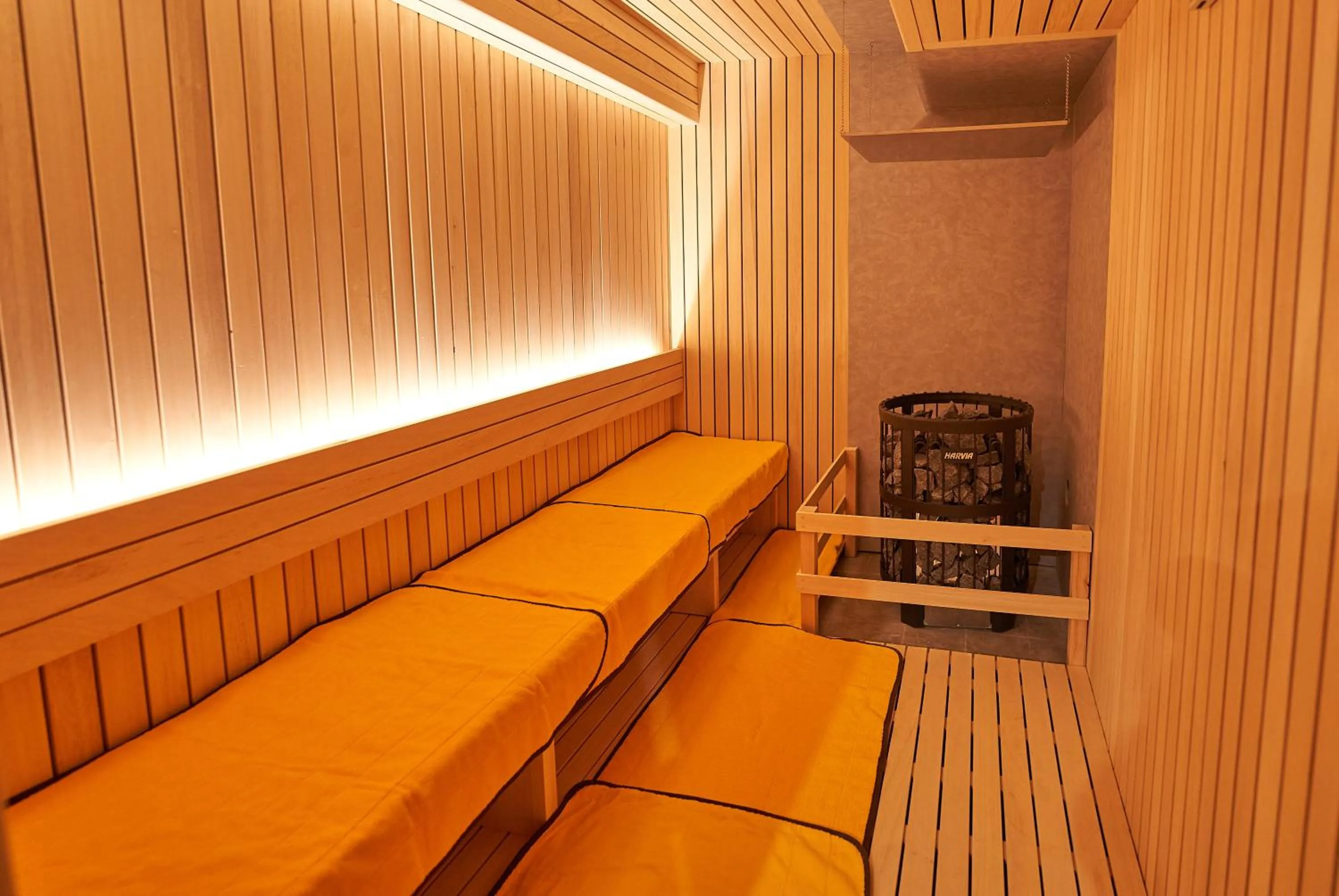 Sauna in Hotel Global View Tsuchiura