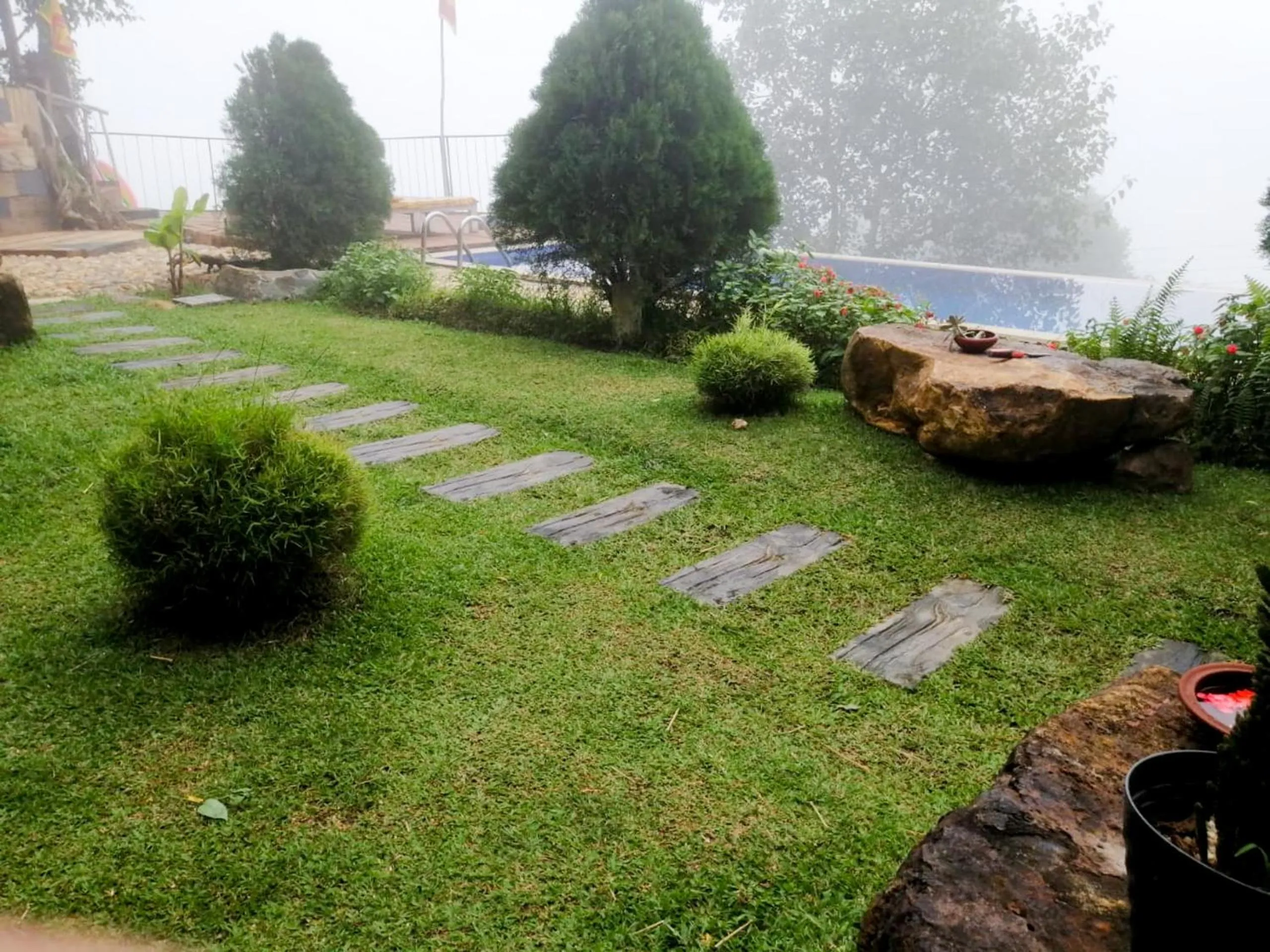 Garden in Awesome Place