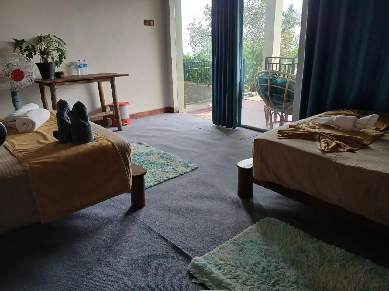 Bed in Awesome Place