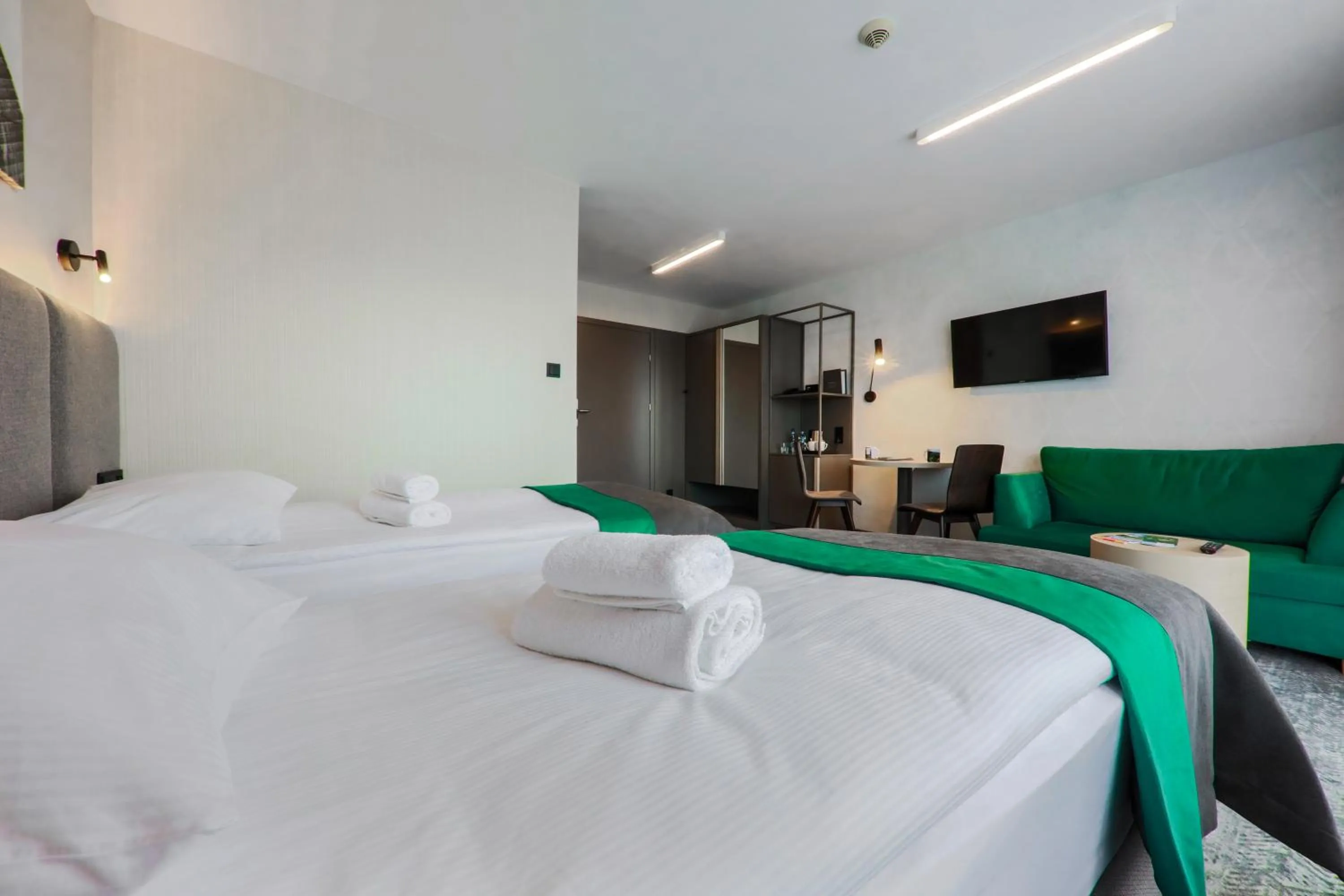 Photo of the whole room, Bed in Hotel Pod Jedlami