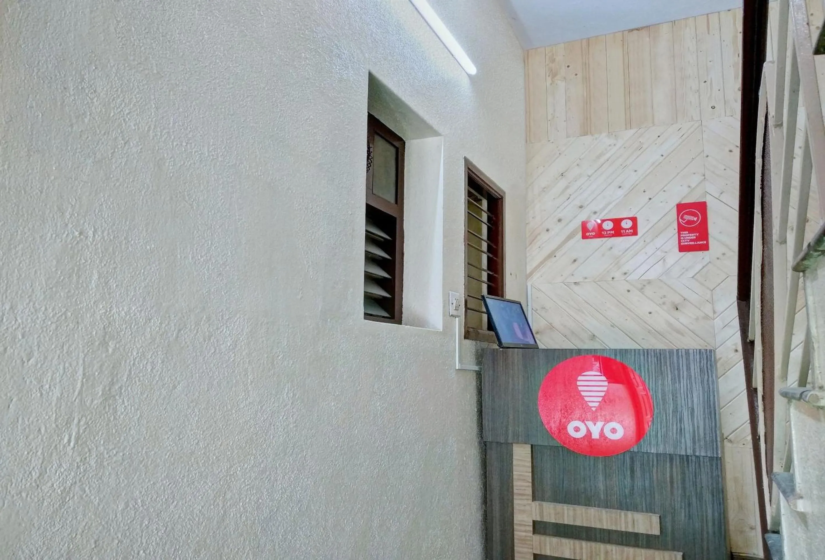 Lobby or reception in Super Hotel O Shree Mookambika Guest House Near Sri Someshwara Swami Temple