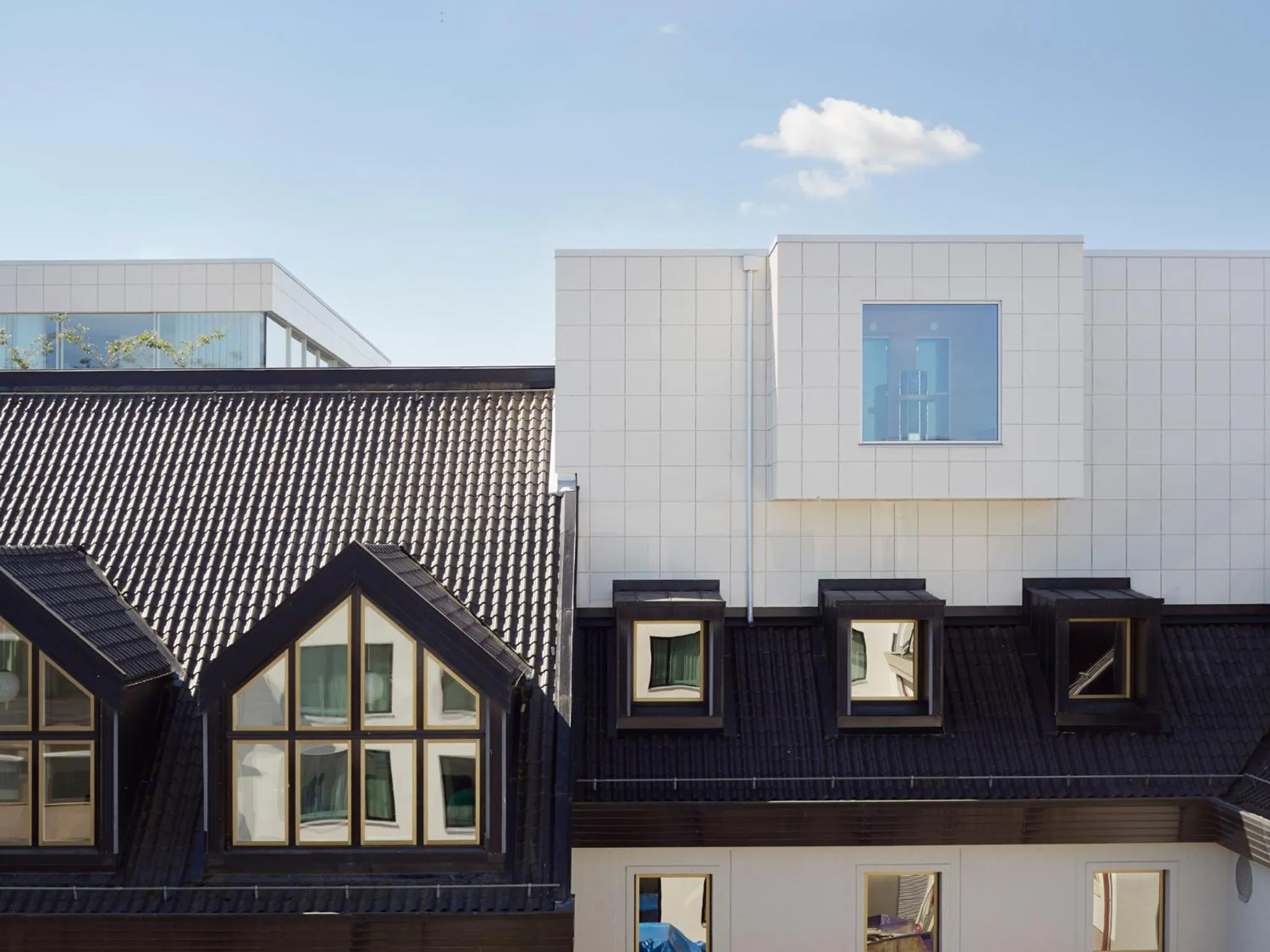 Facade/entrance in PM & Vänner Hotel