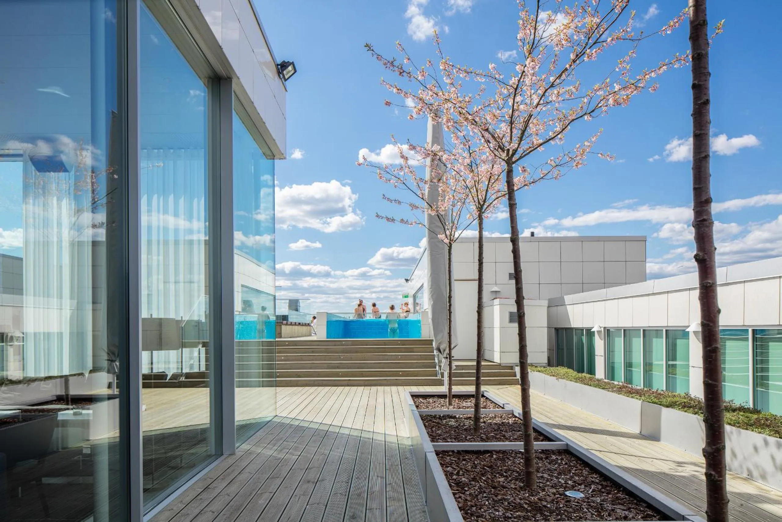 Swimming pool in PM & Vänner Hotel
