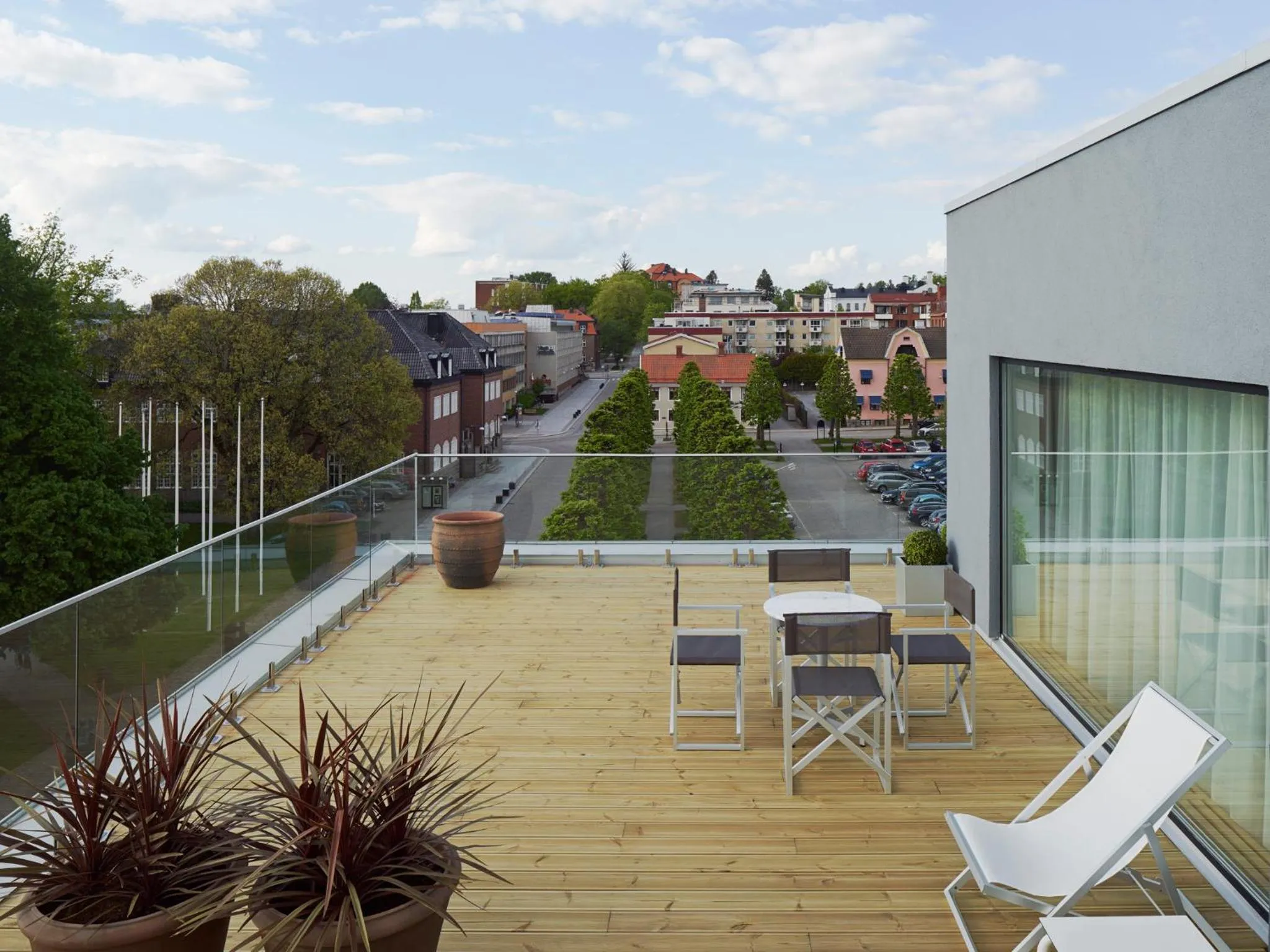 Patio in PM & Vänner Hotel