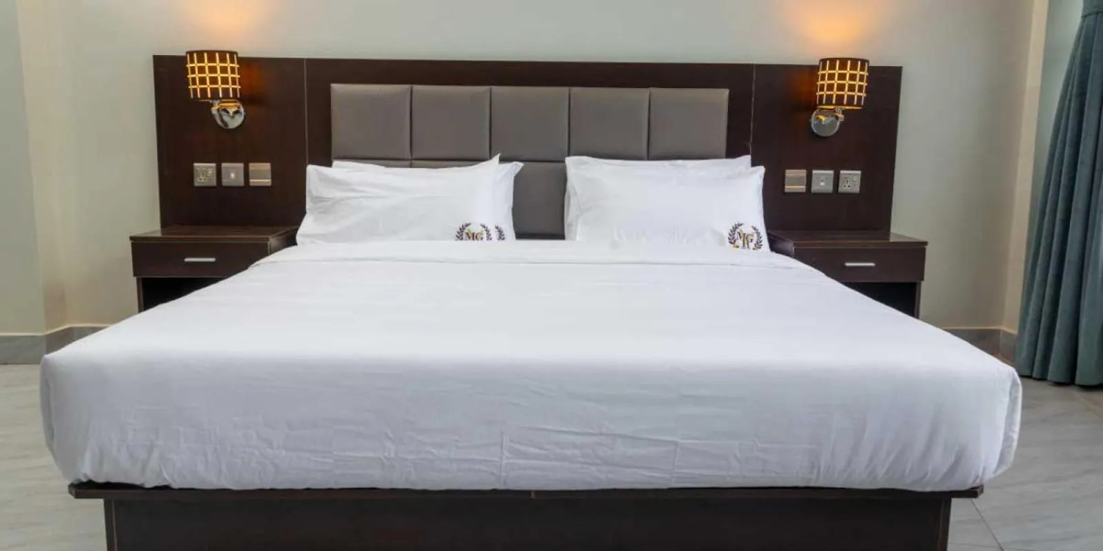 Bedroom in Mbale Courts View Hotel