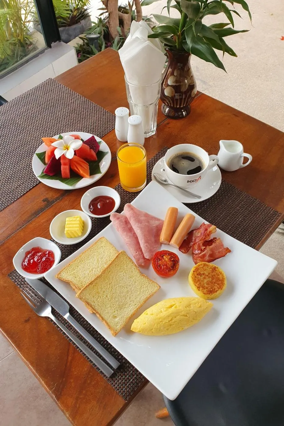 Breakfast in Siem Reap Tevi Residence