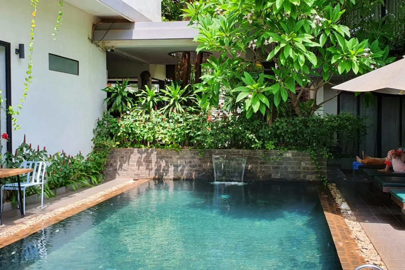 Pool view in Siem Reap Tevi Residence