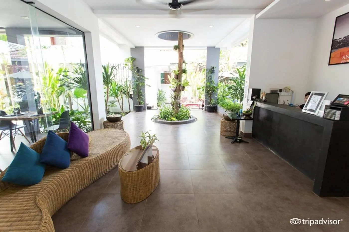 Lobby or reception in Siem Reap Tevi Residence