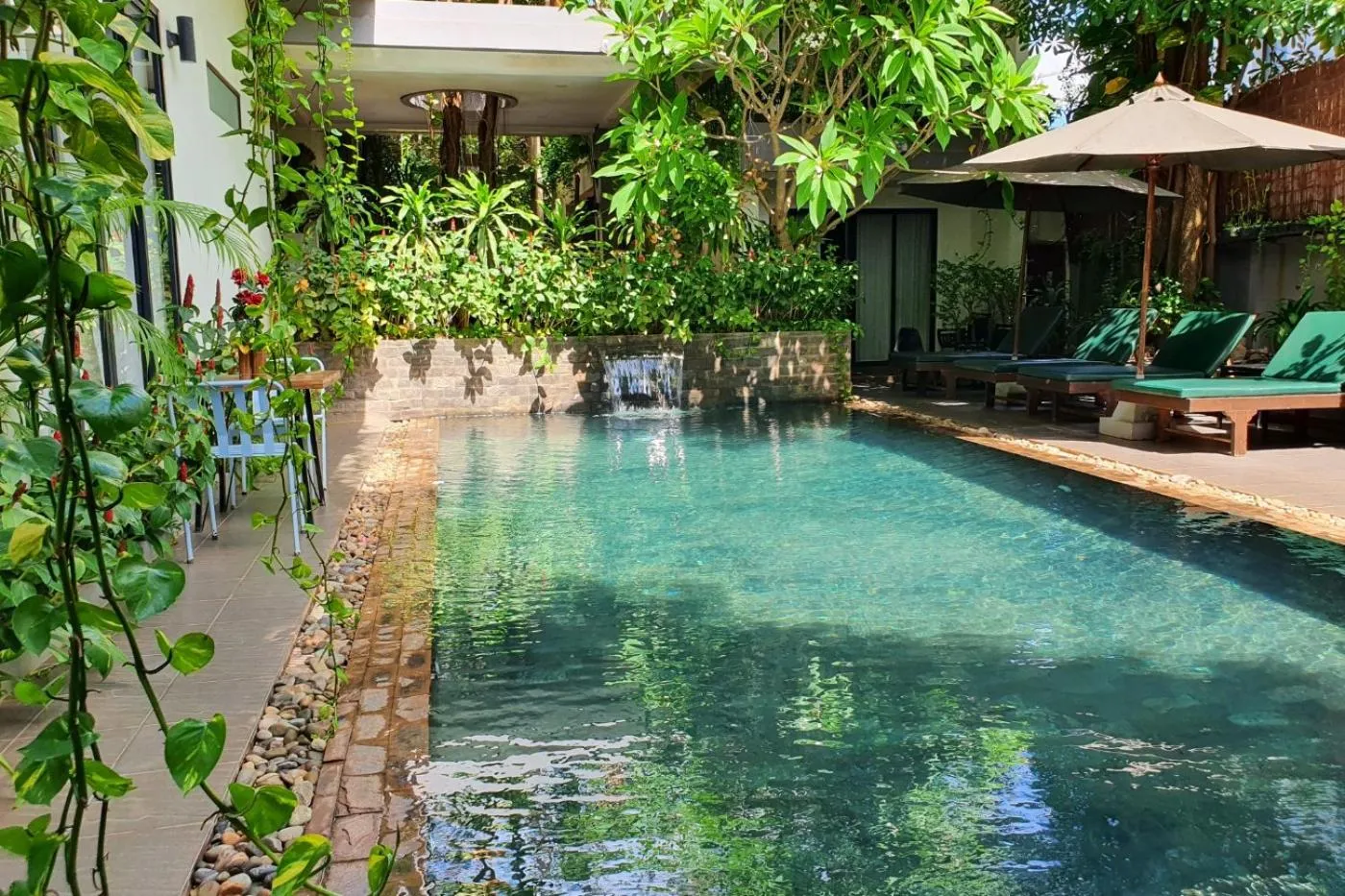 Swimming pool in Siem Reap Tevi Residence