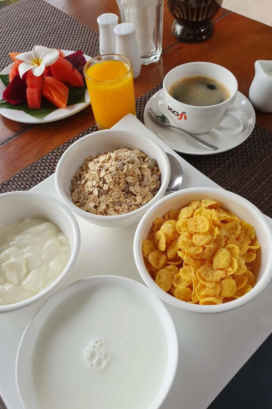Breakfast in Siem Reap Tevi Residence