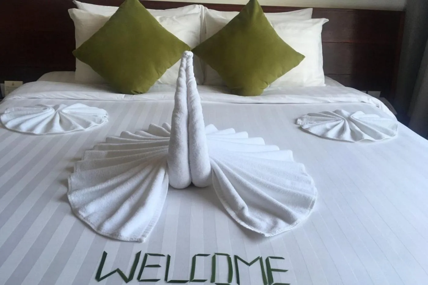 Bed in Siem Reap Tevi Residence