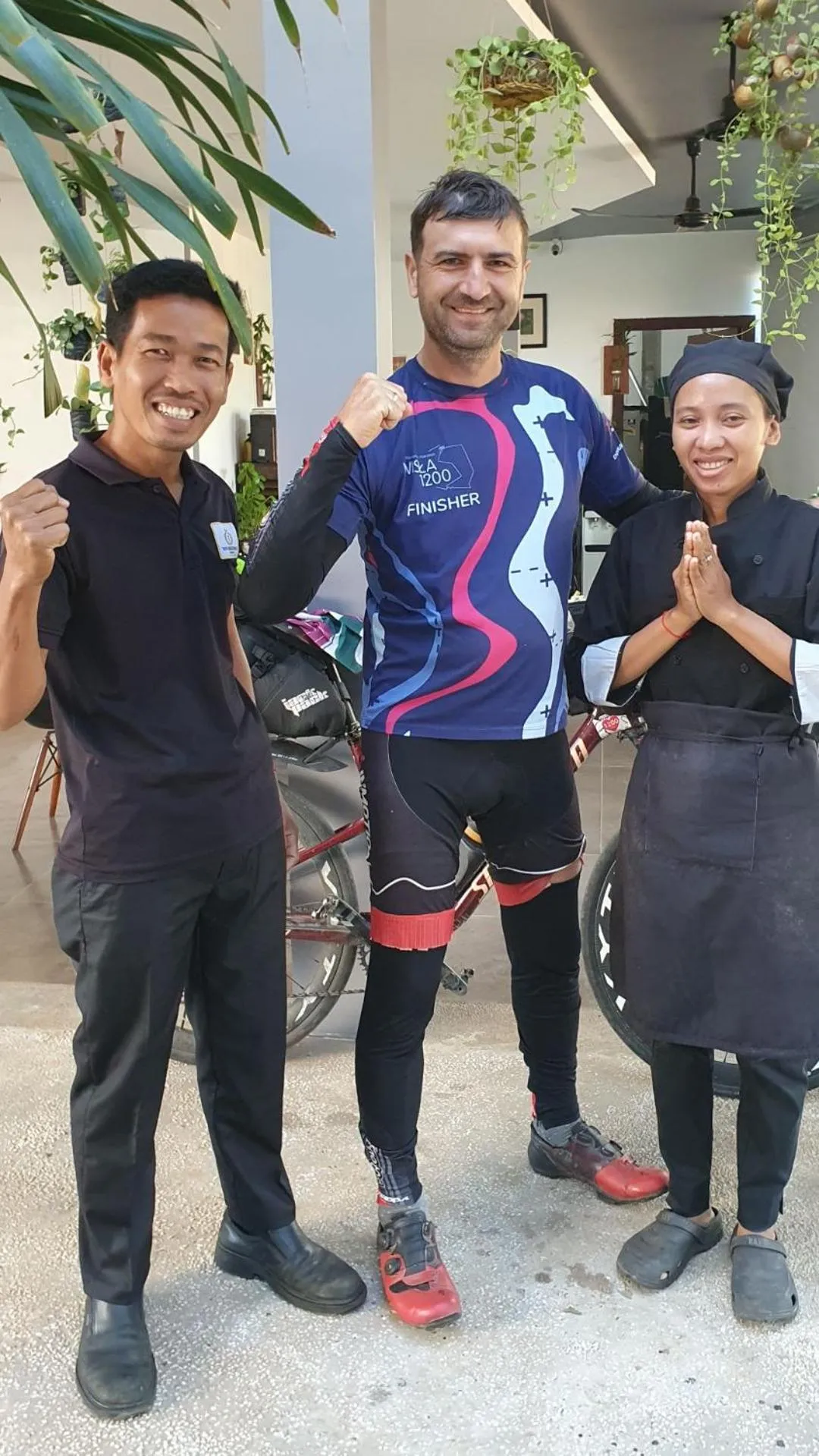 group of guests in Siem Reap Tevi Residence