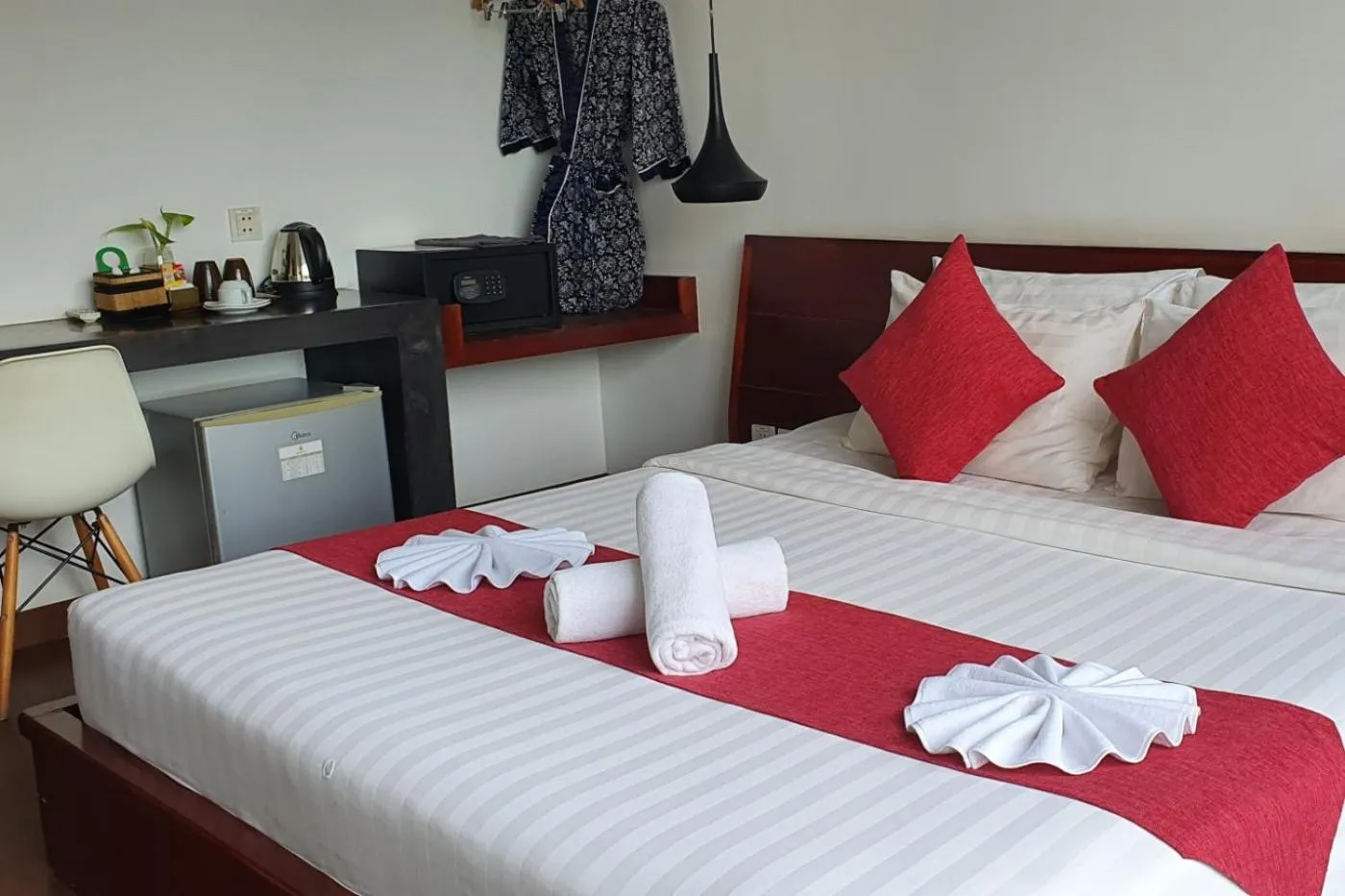 Bed in Siem Reap Tevi Residence