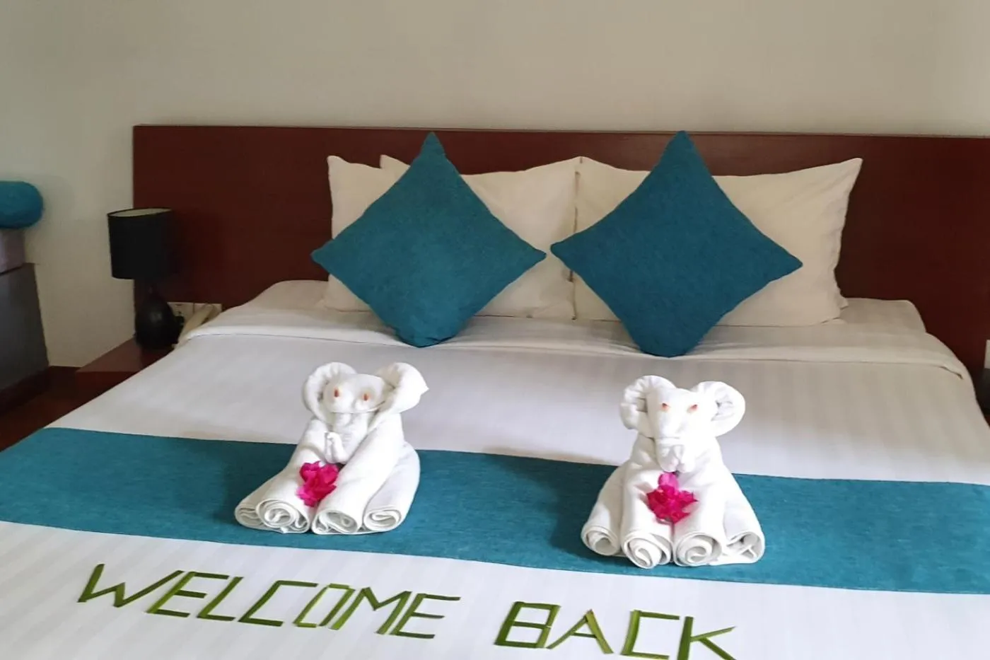 Bed in Siem Reap Tevi Residence