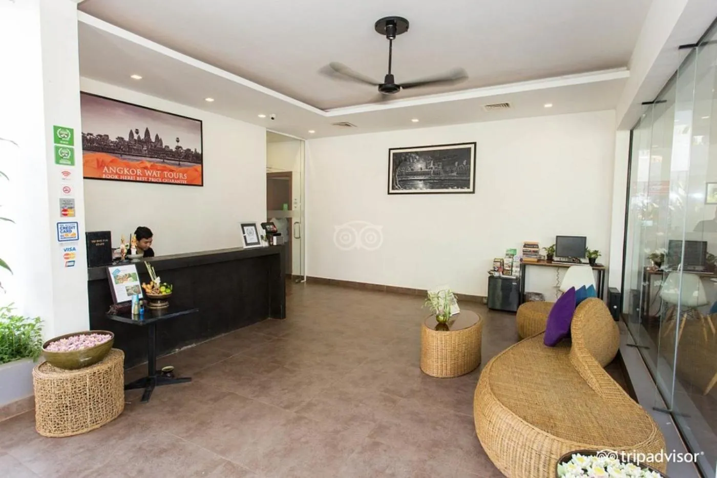 Lobby or reception in Siem Reap Tevi Residence