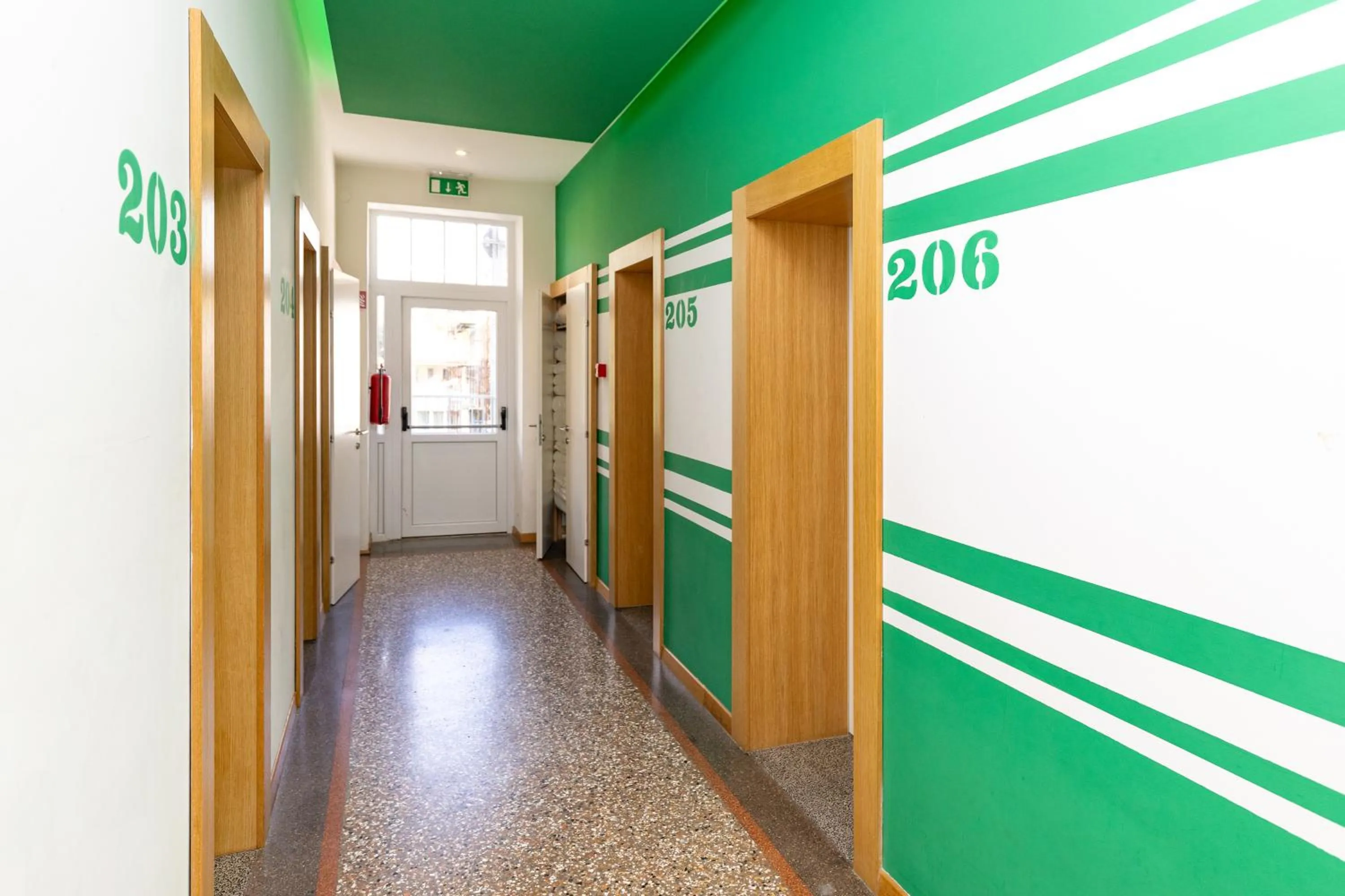 Floor plan in Hostel Link