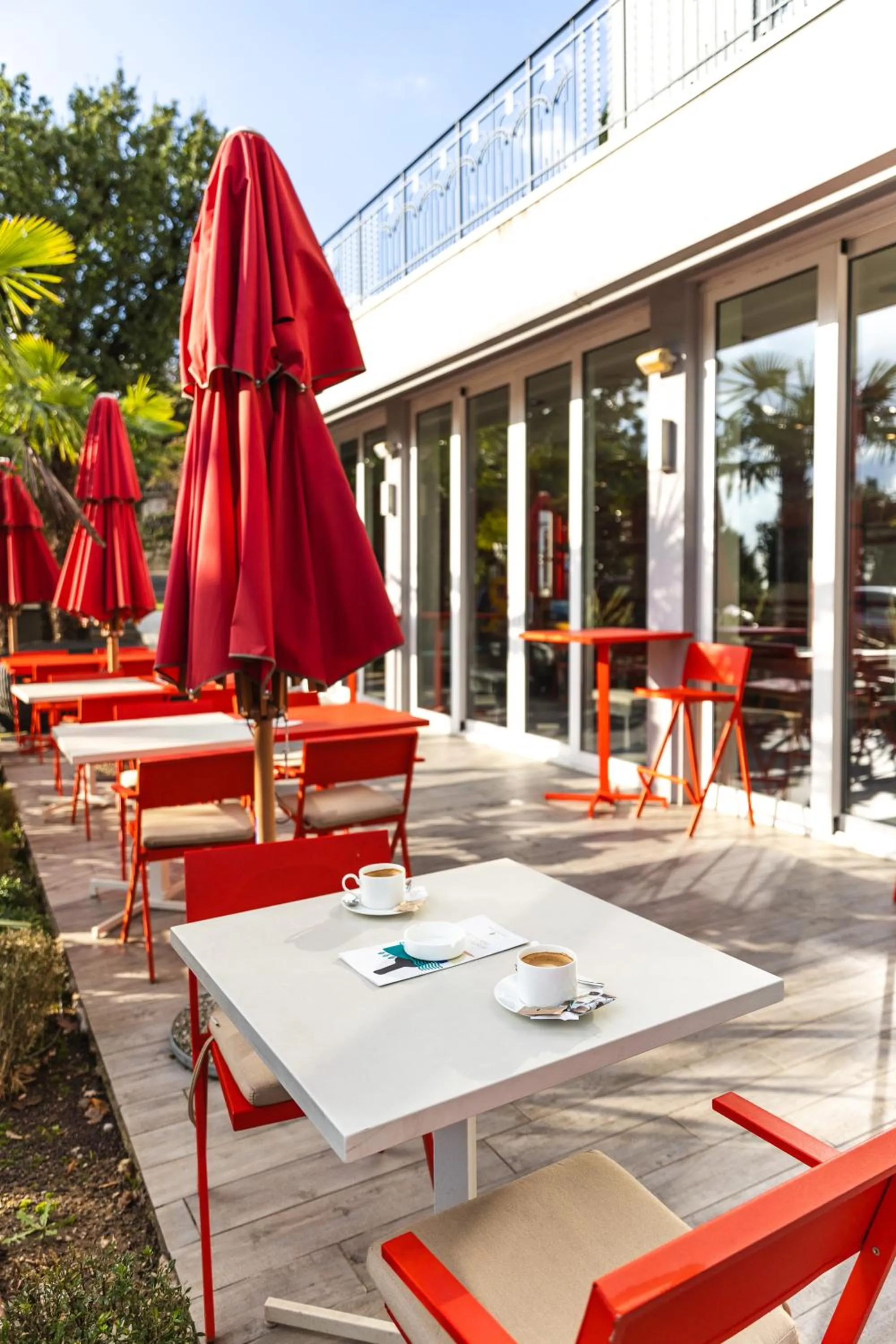 Balcony/Terrace in Hostel Link