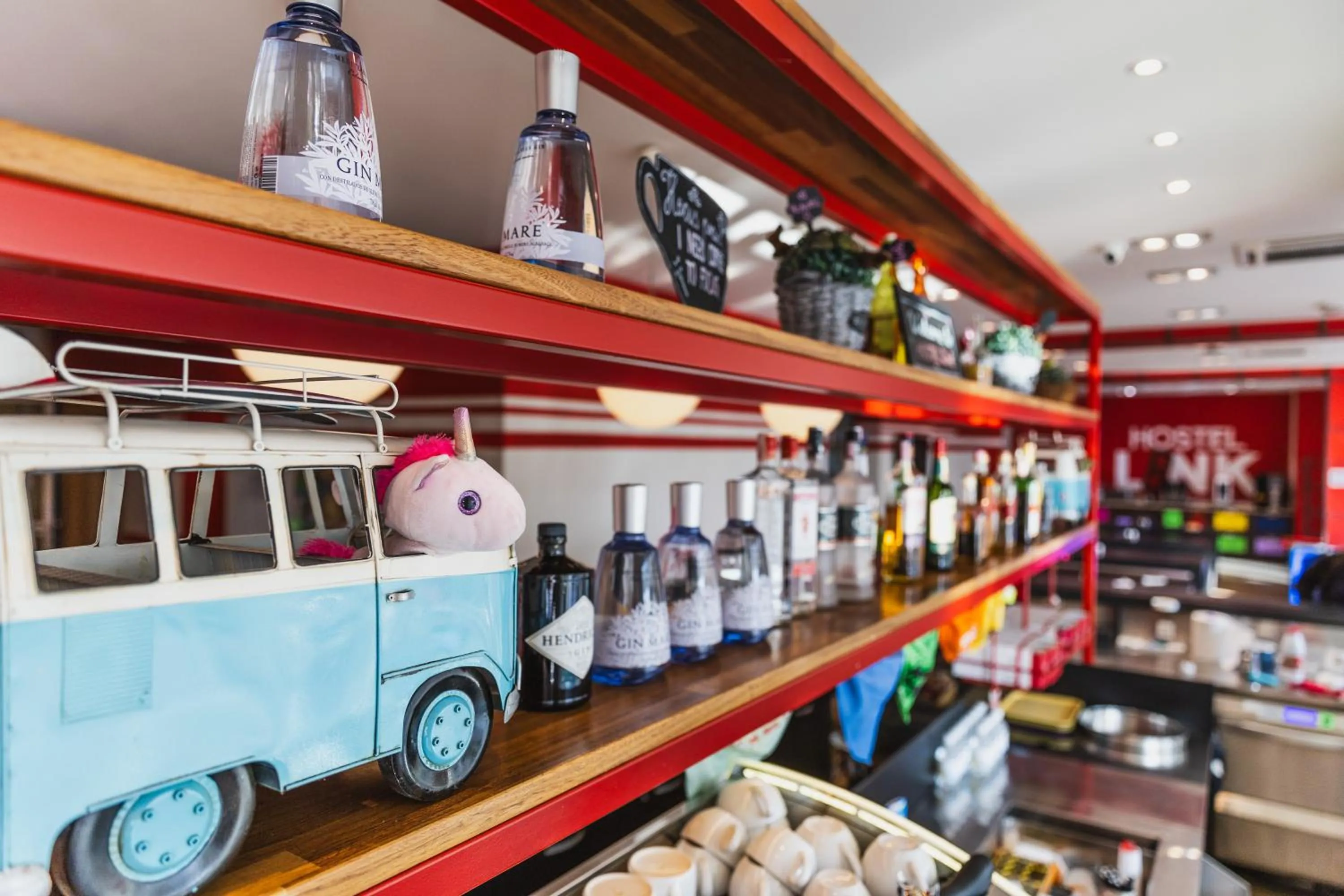 Coffee/tea facilities in Hostel Link