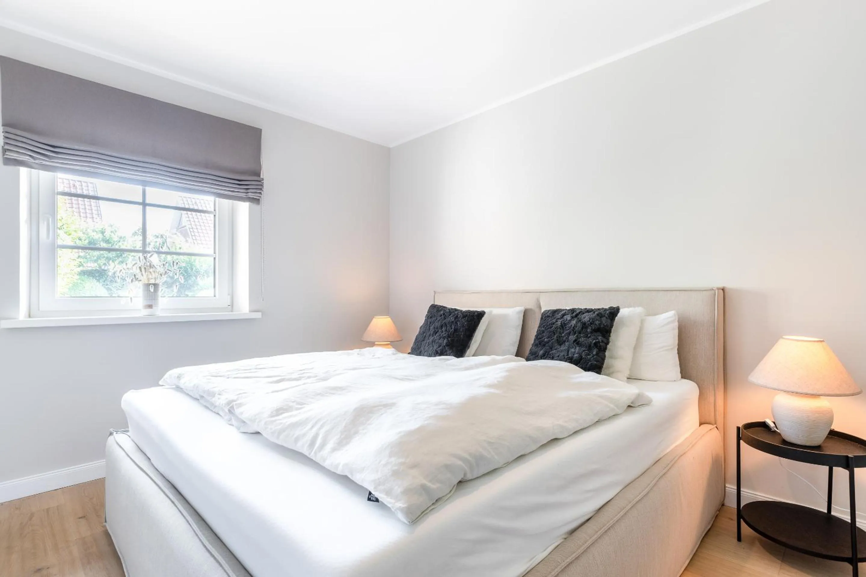 Bedroom, Bed in Dünen Lodge