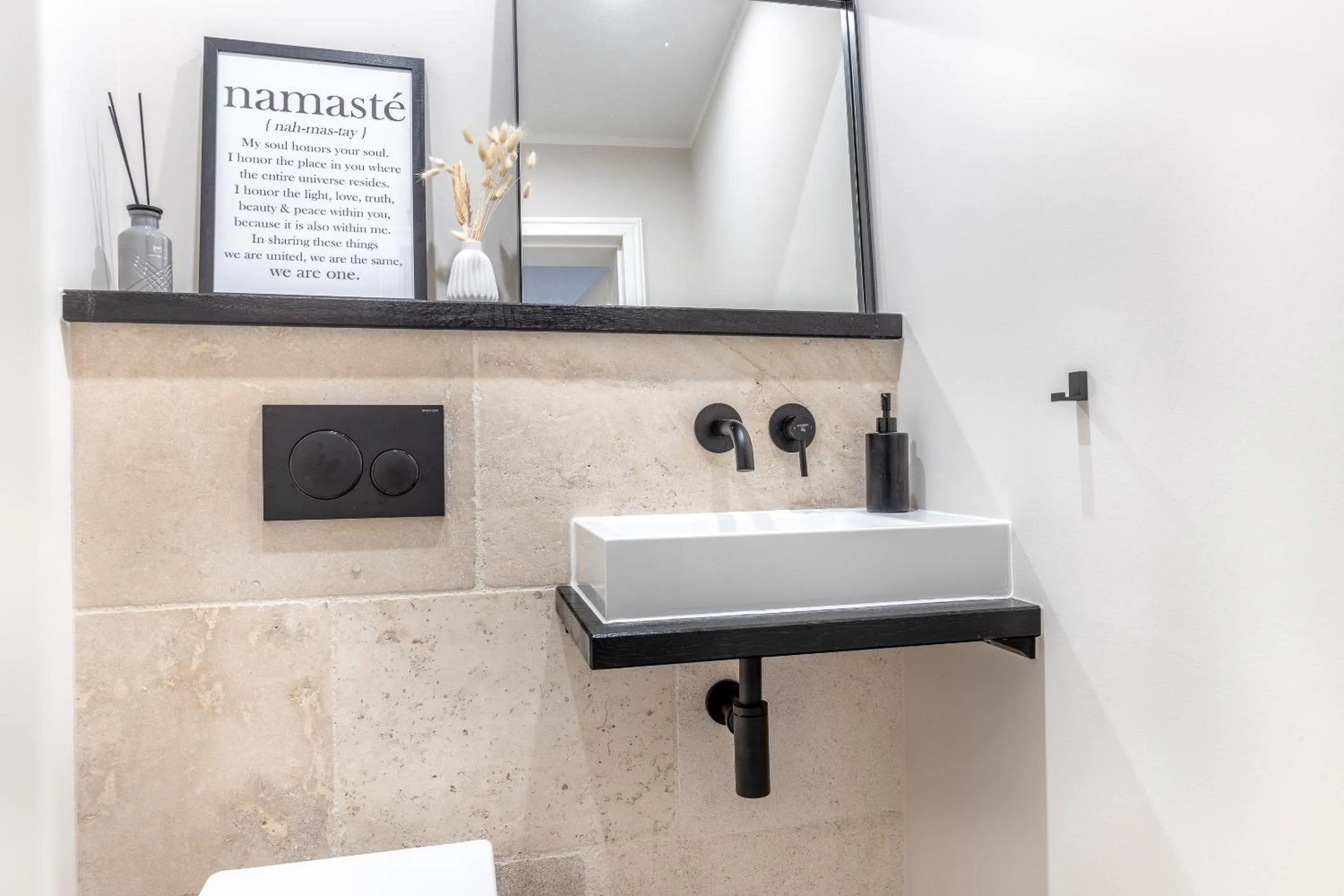 Bathroom in Dünen Lodge