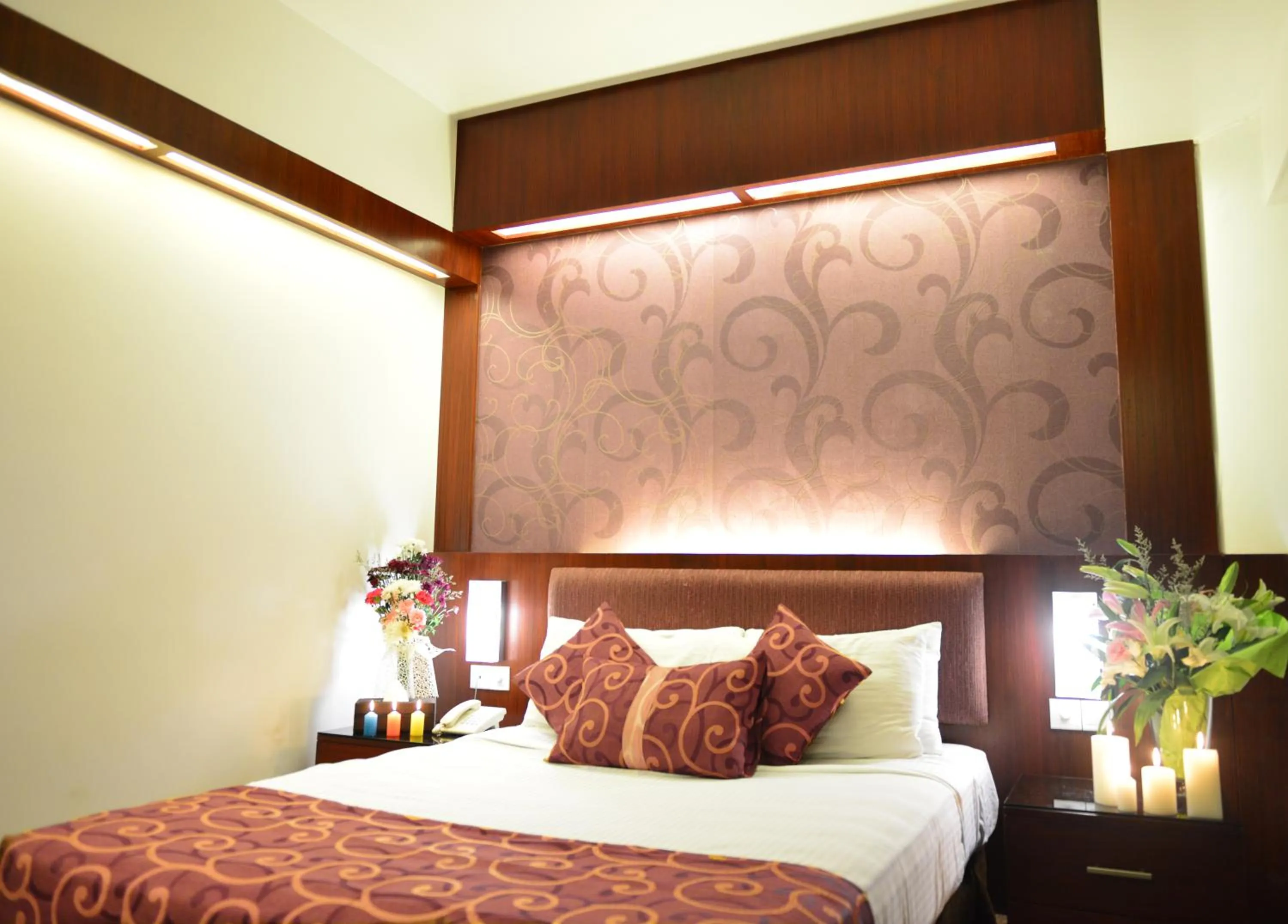 Bed in Amazon Lilly Lake View Residence