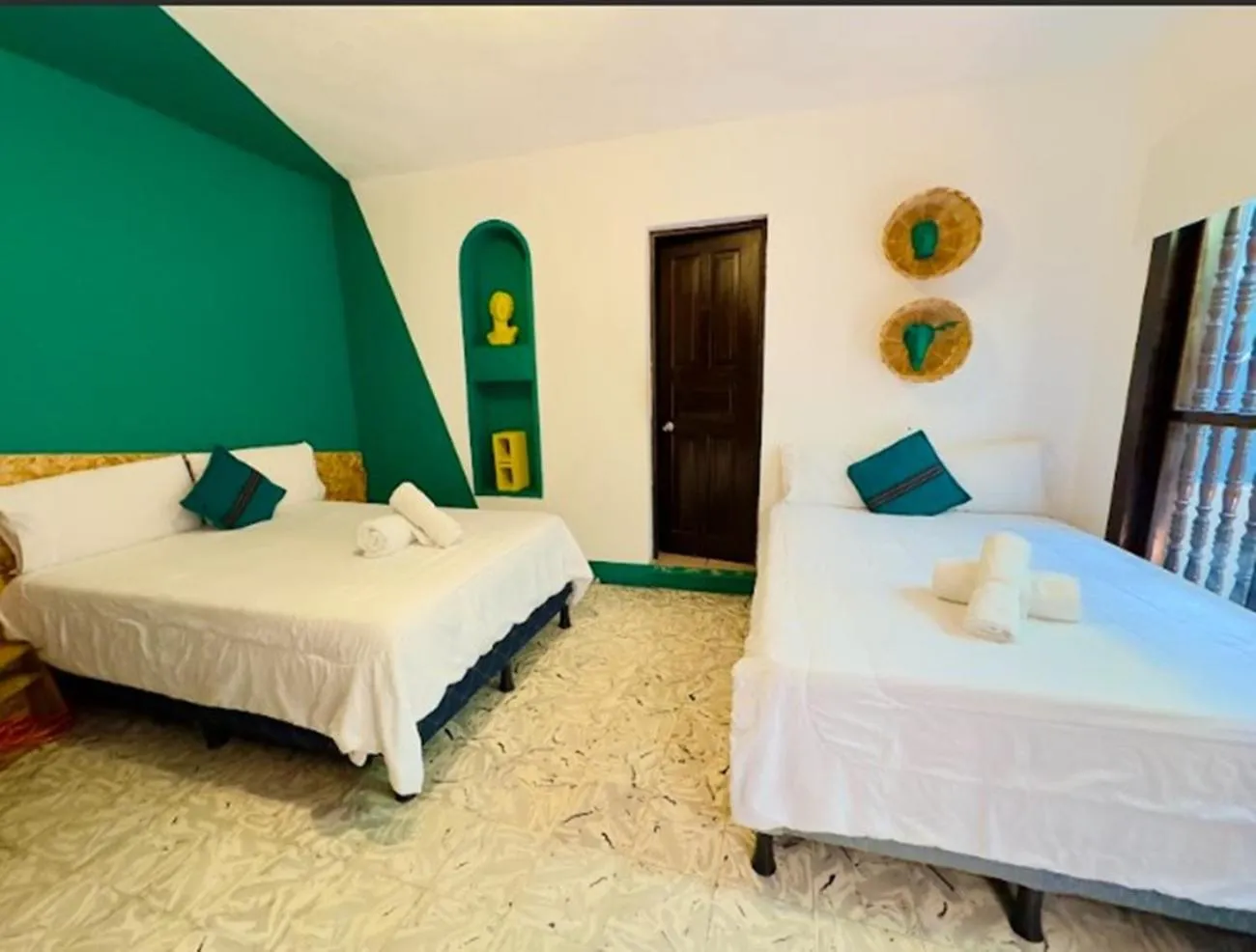 Bed in Why Not Hotel