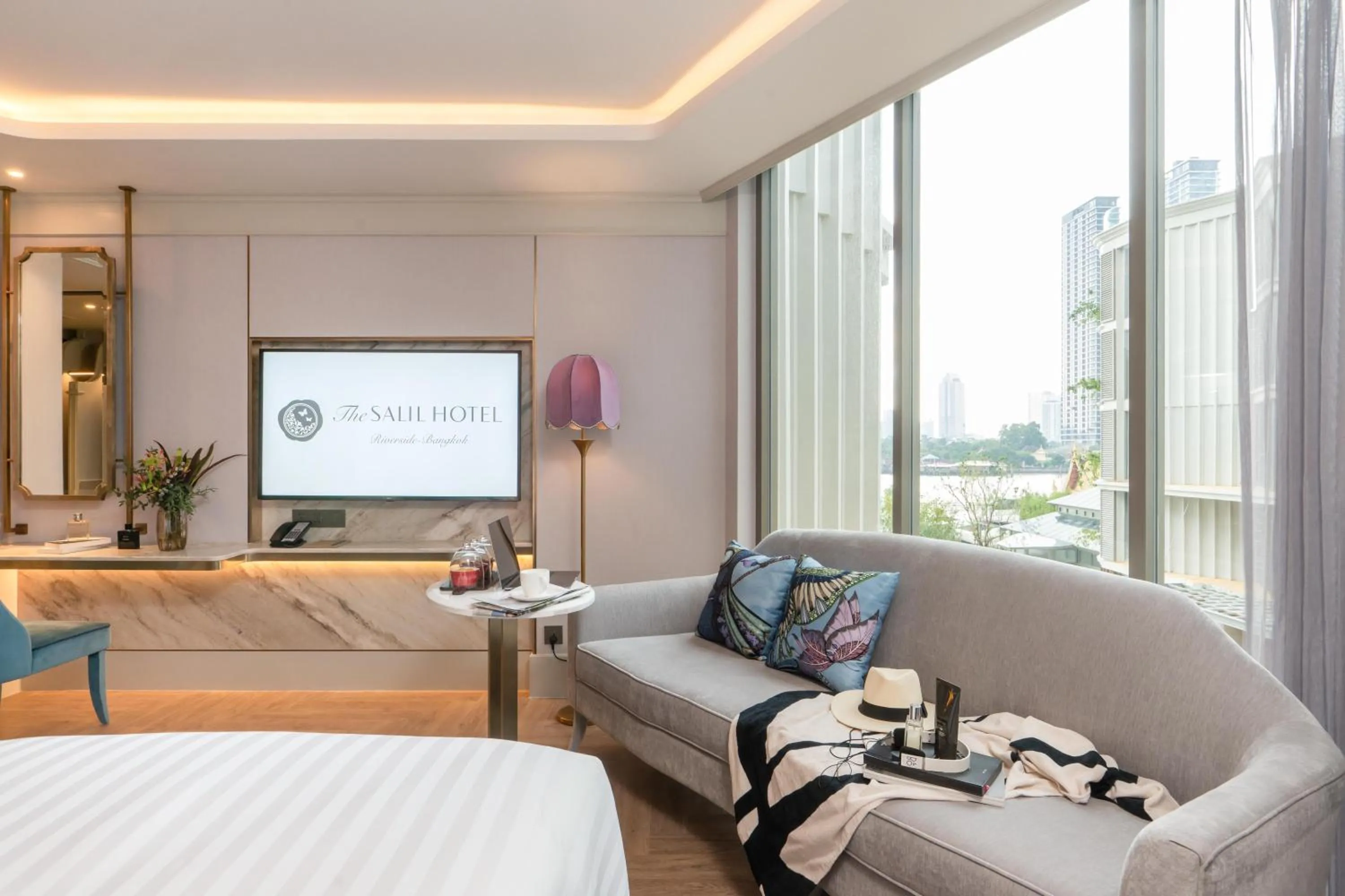 Photo of the whole room, Bed in The Salil Hotel Riverside Bangkok