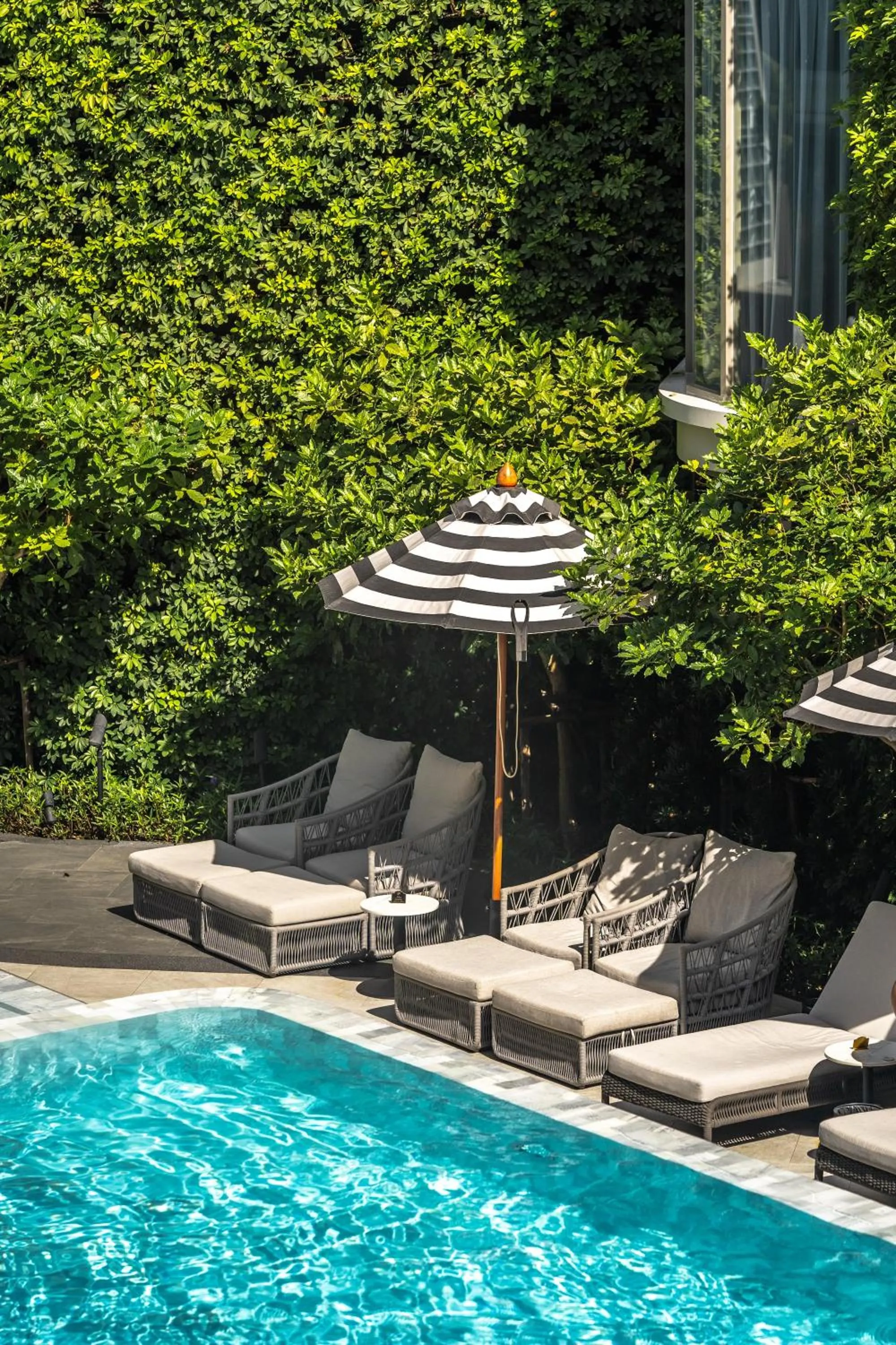 Garden in The Salil Hotel Riverside Bangkok